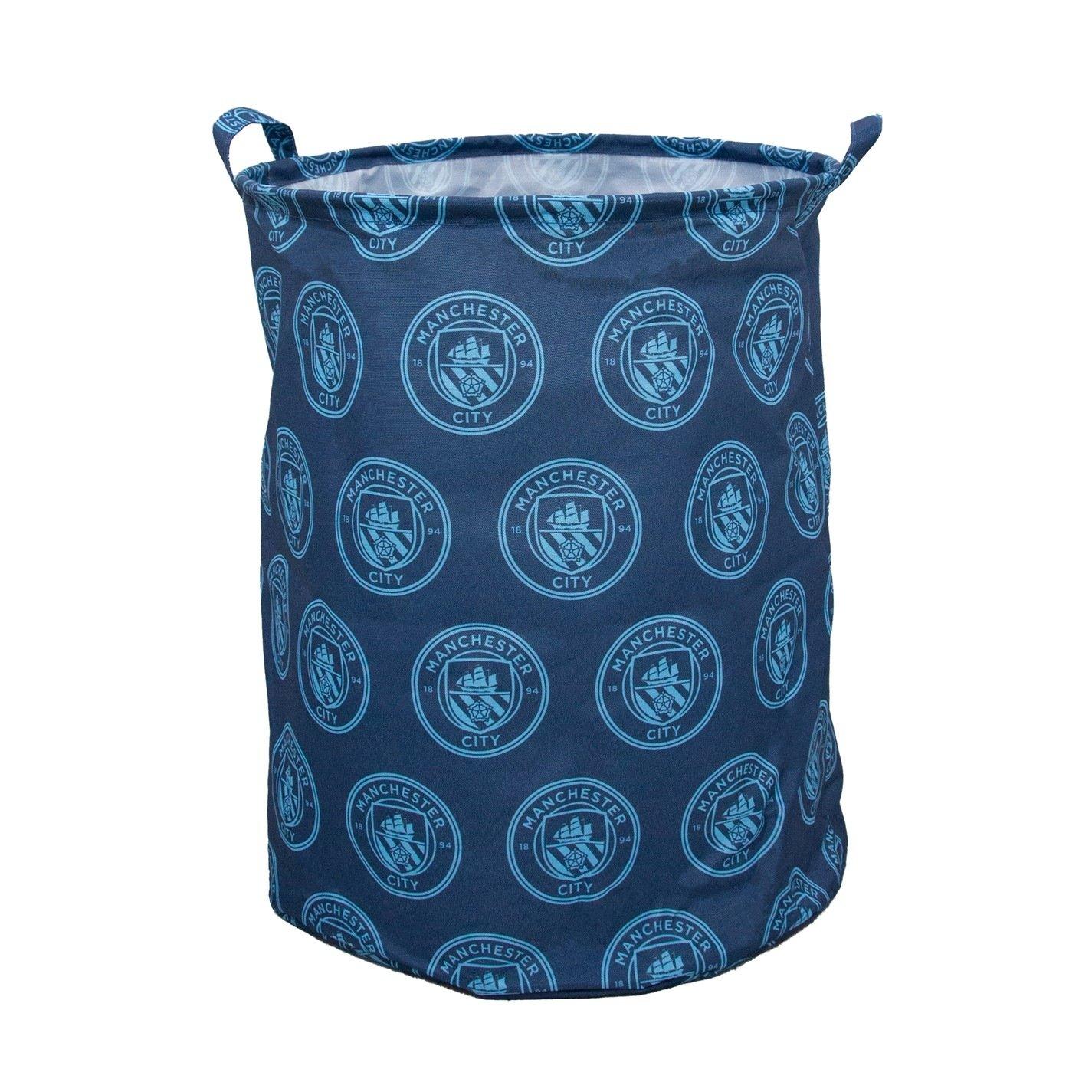 Multi - Manchester City FC - Man City Score Fabric Storage Hamper - 1