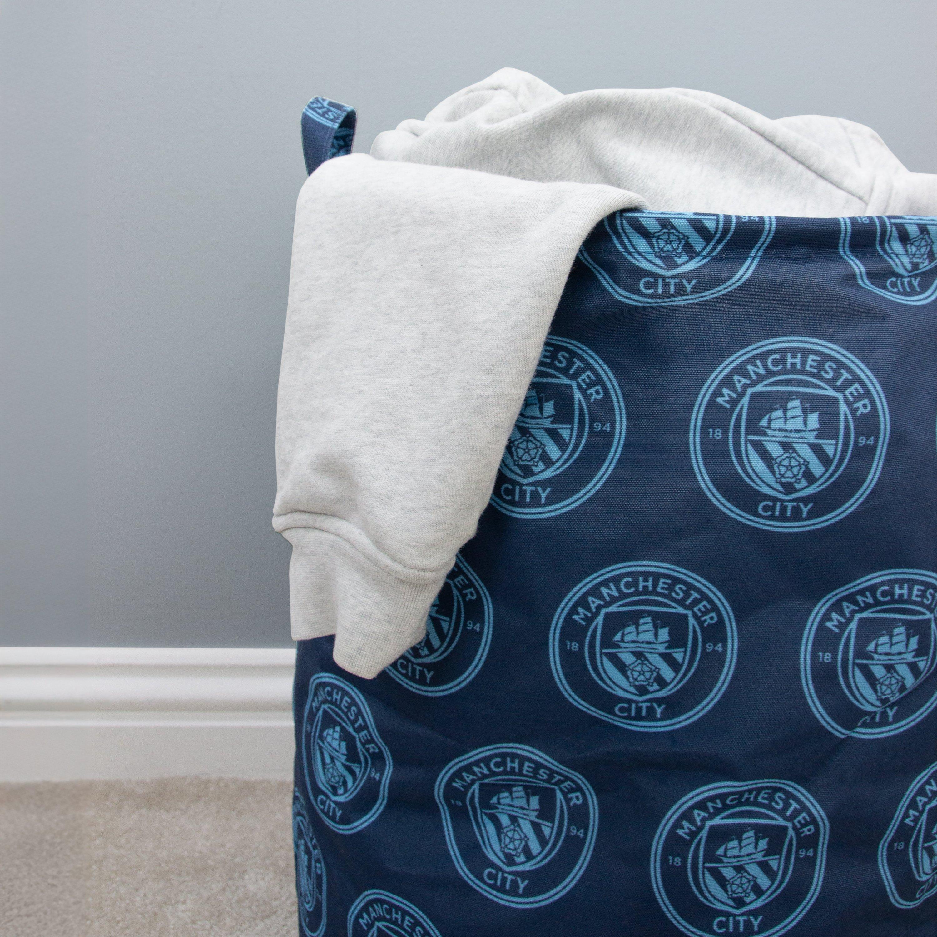 Multi - Manchester City FC - Man City Score Fabric Storage Hamper - 5