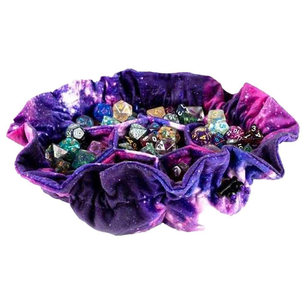 Merchandise - Asmodee - Nebula Velvet Compartment Dice Bag