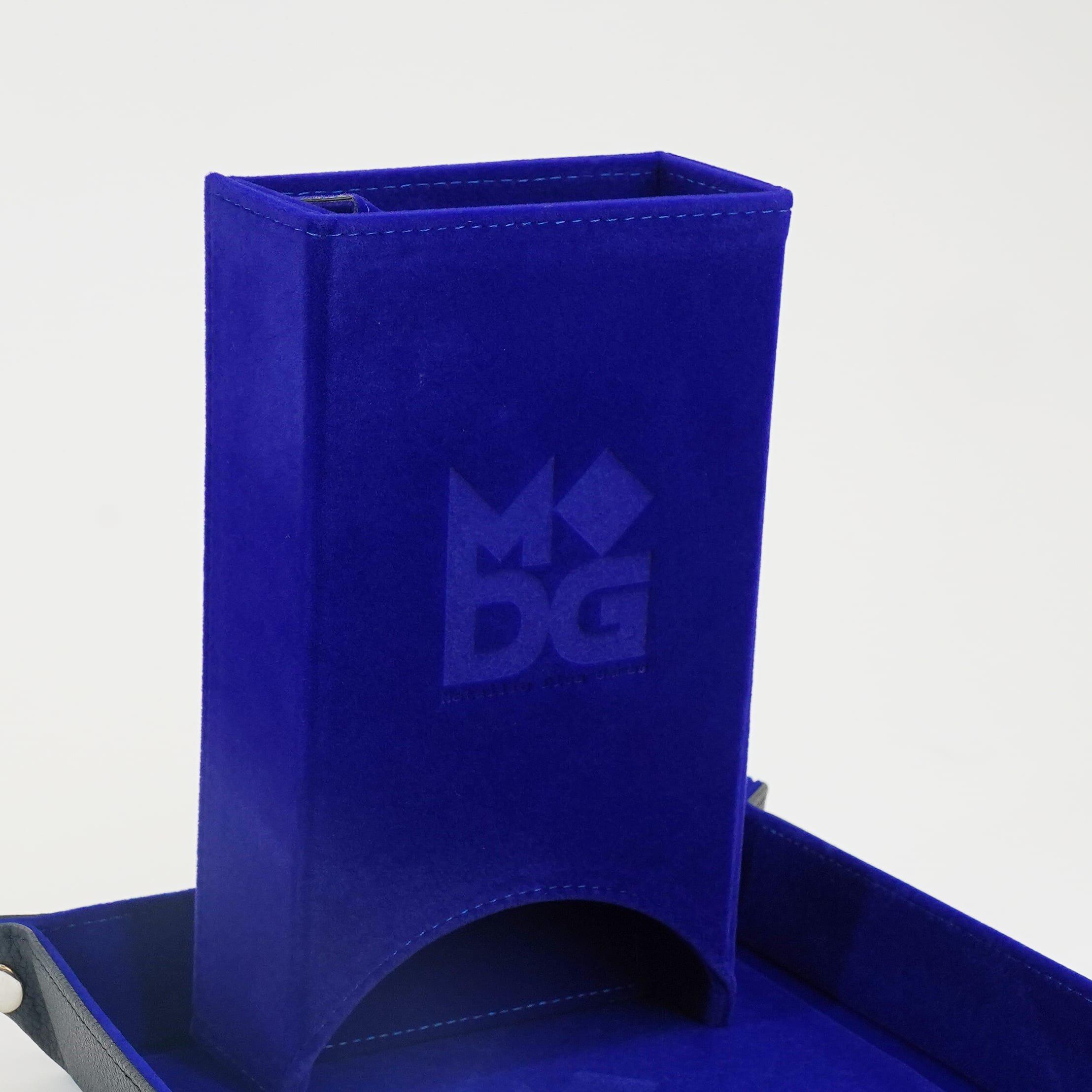 Mercadoria - Asmodee - Fold Up Velvet Dice Tower: Blue - 2