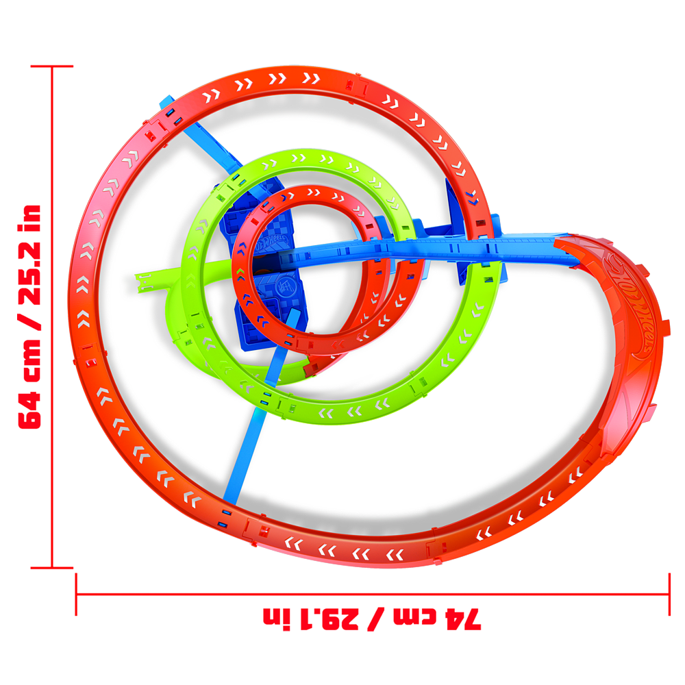 Mercancía - Hot Wheels - Action Spiral Speed Crash HGV67 - 4