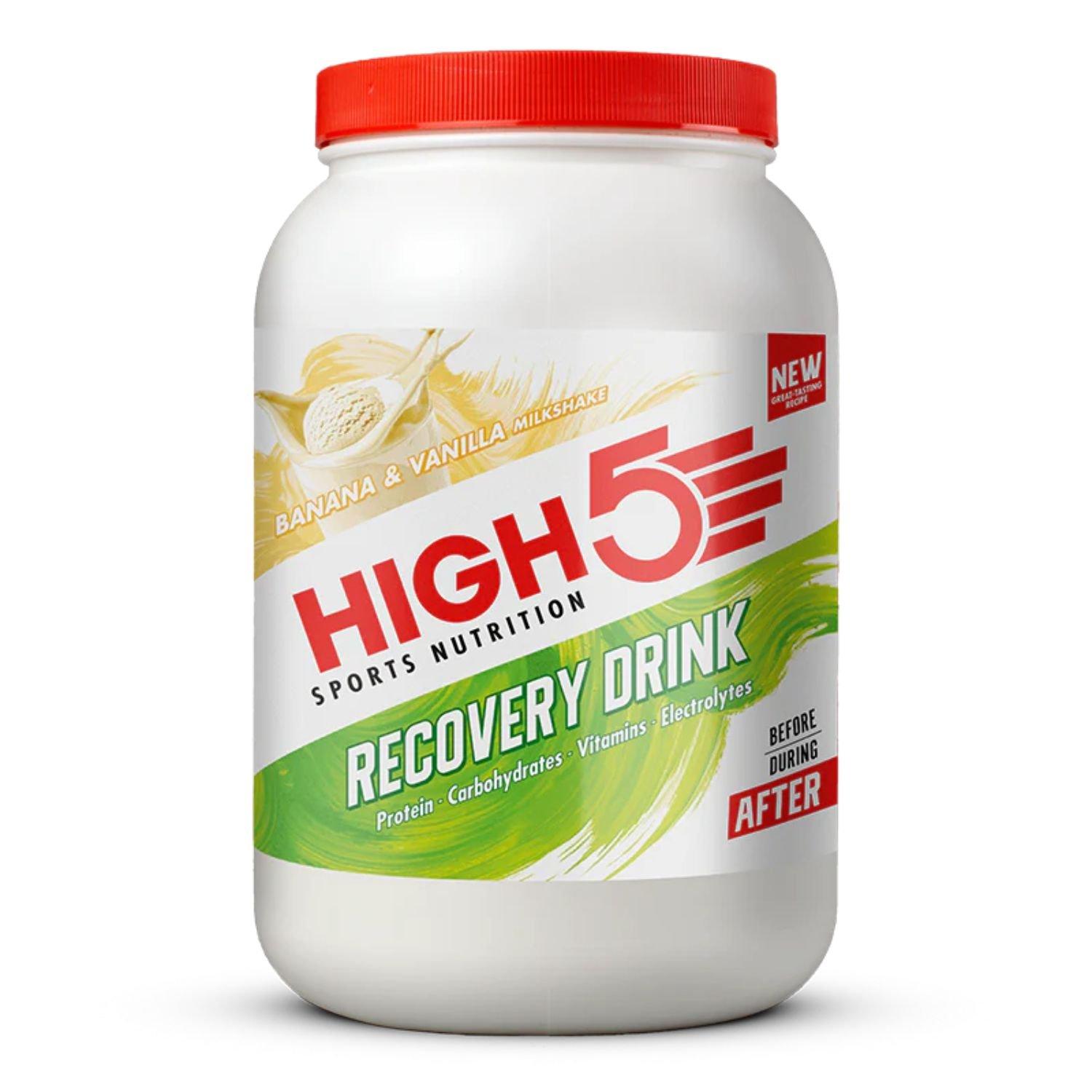 High5  High 5 Recovery Drink - 1.6Kg - Banana & Vanill