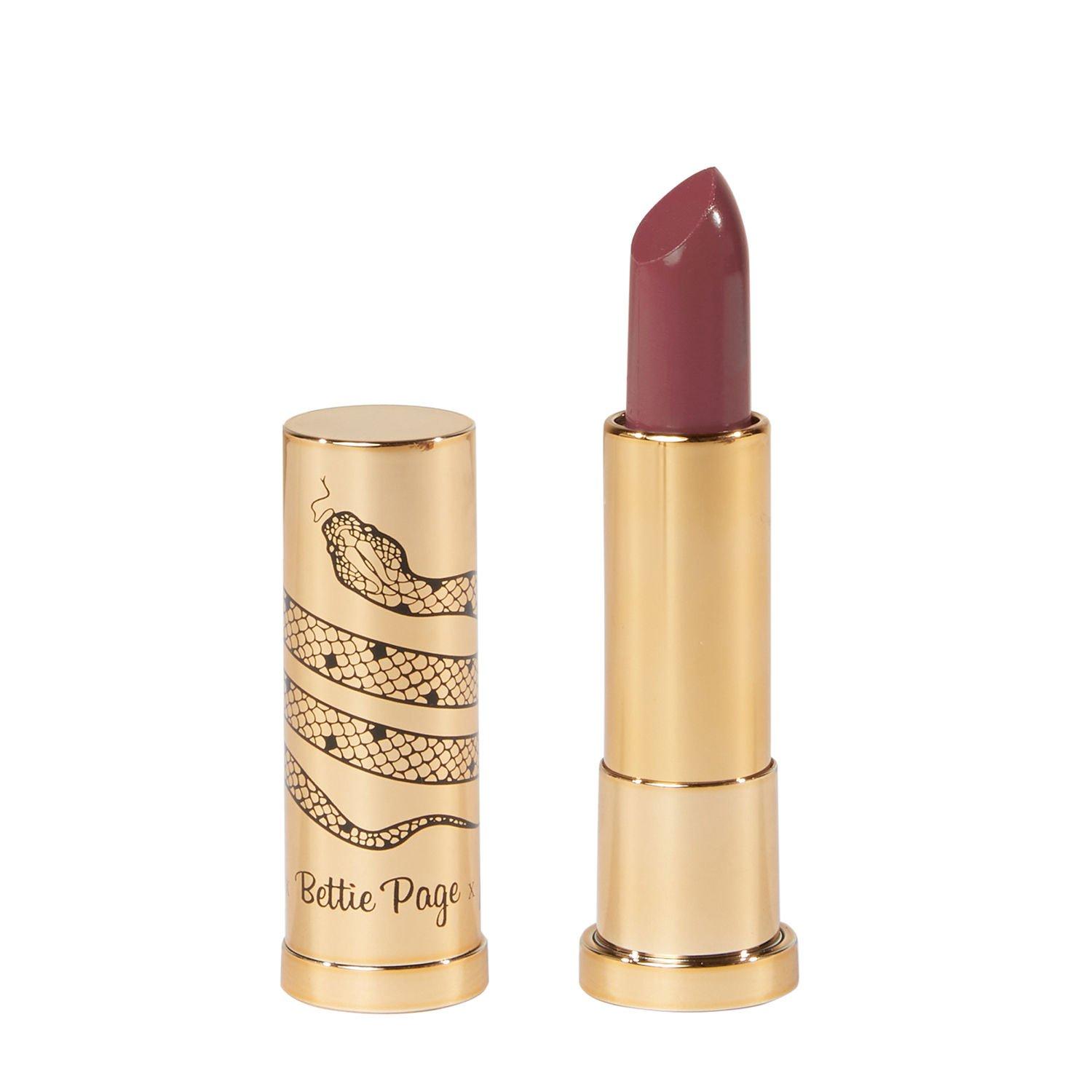 Dusty Pink - Playful Promises - Bettie Page Moisturising High Pigment Satin Lipsti