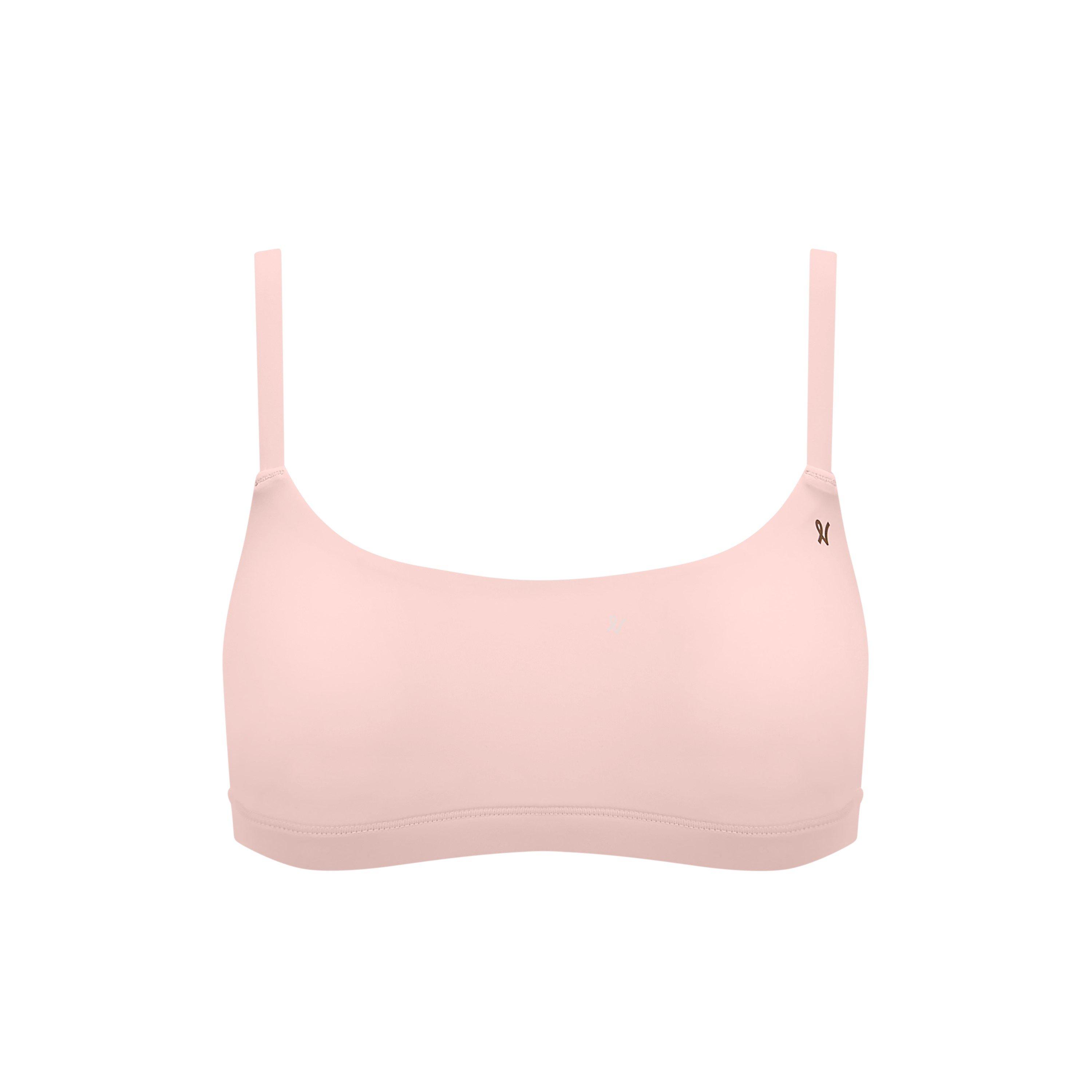 Blush Pink - Nudea - SCOOP NECK BRALETTE SECOND SKIN STRETCH - 5