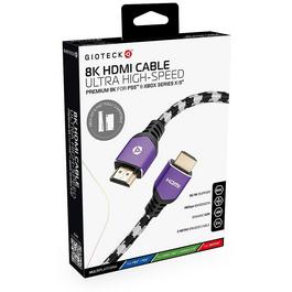 Gioteck GAME 8K HDMI Cable for PS5 and Xbox Series X S