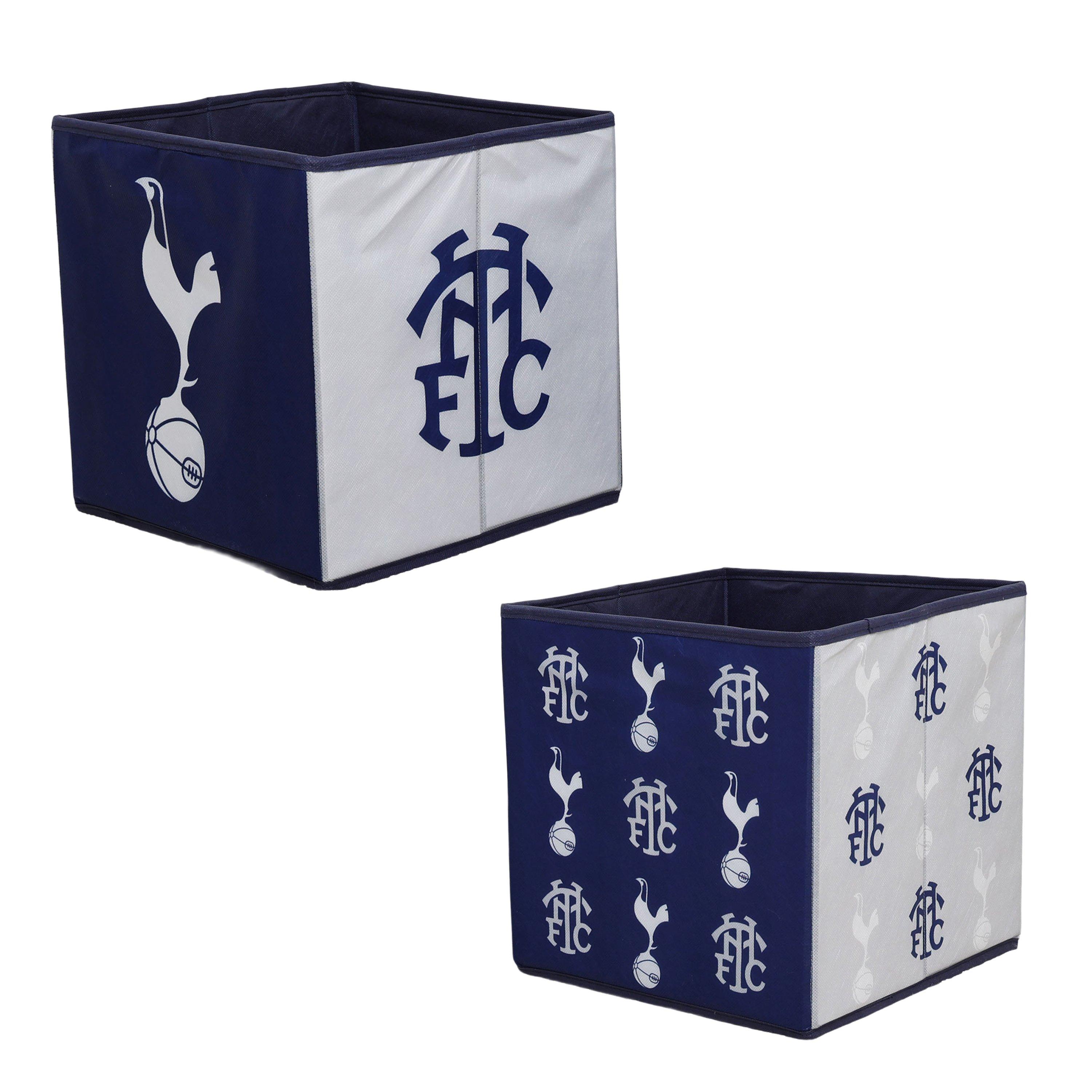 Blue - Tottenham Hotspur FC - Tottenham Hotspur Emblem Storage Cubes 2 Pack - 1