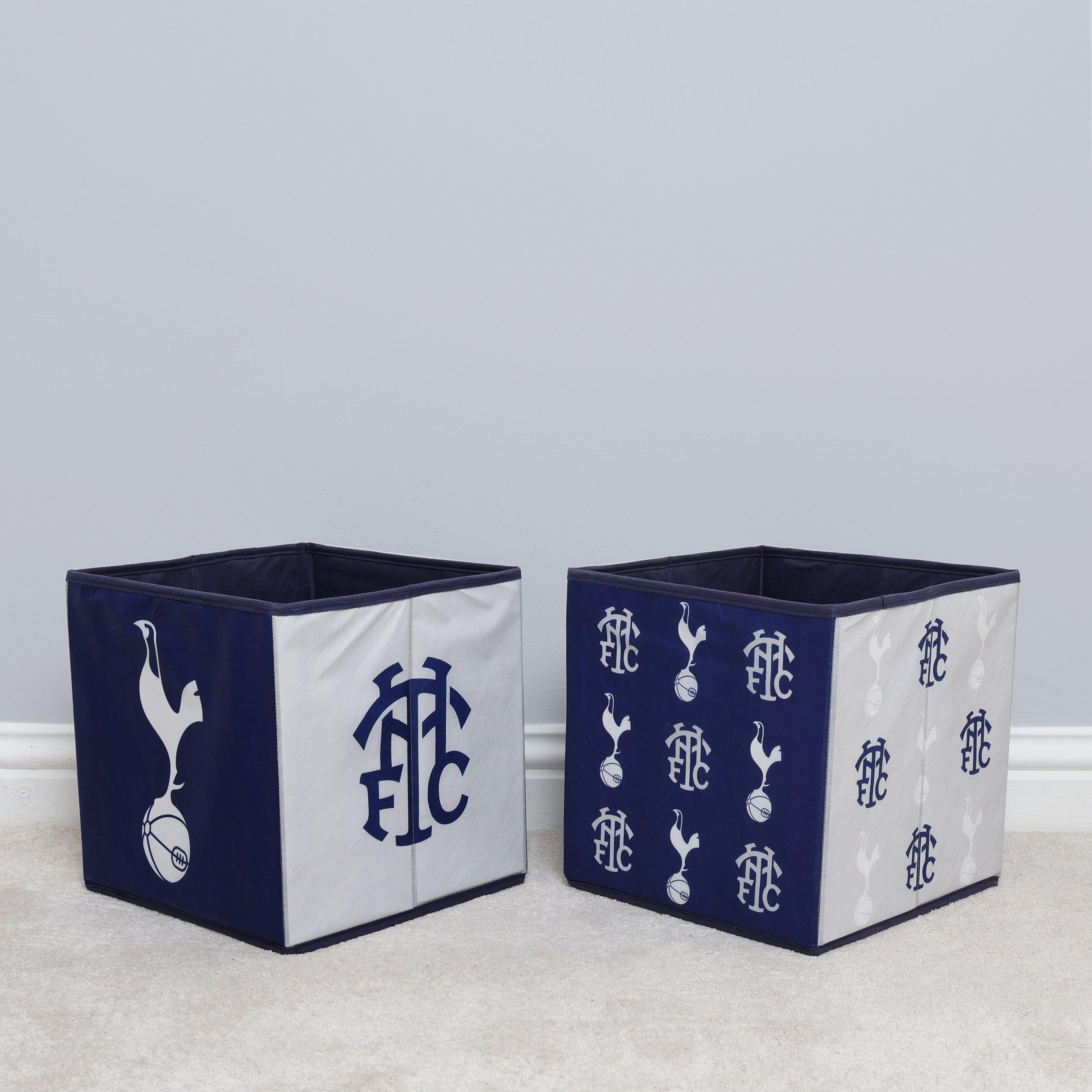 Blue - Tottenham Hotspur FC - Tottenham Hotspur Emblem Storage Cubes 2 Pack - 2