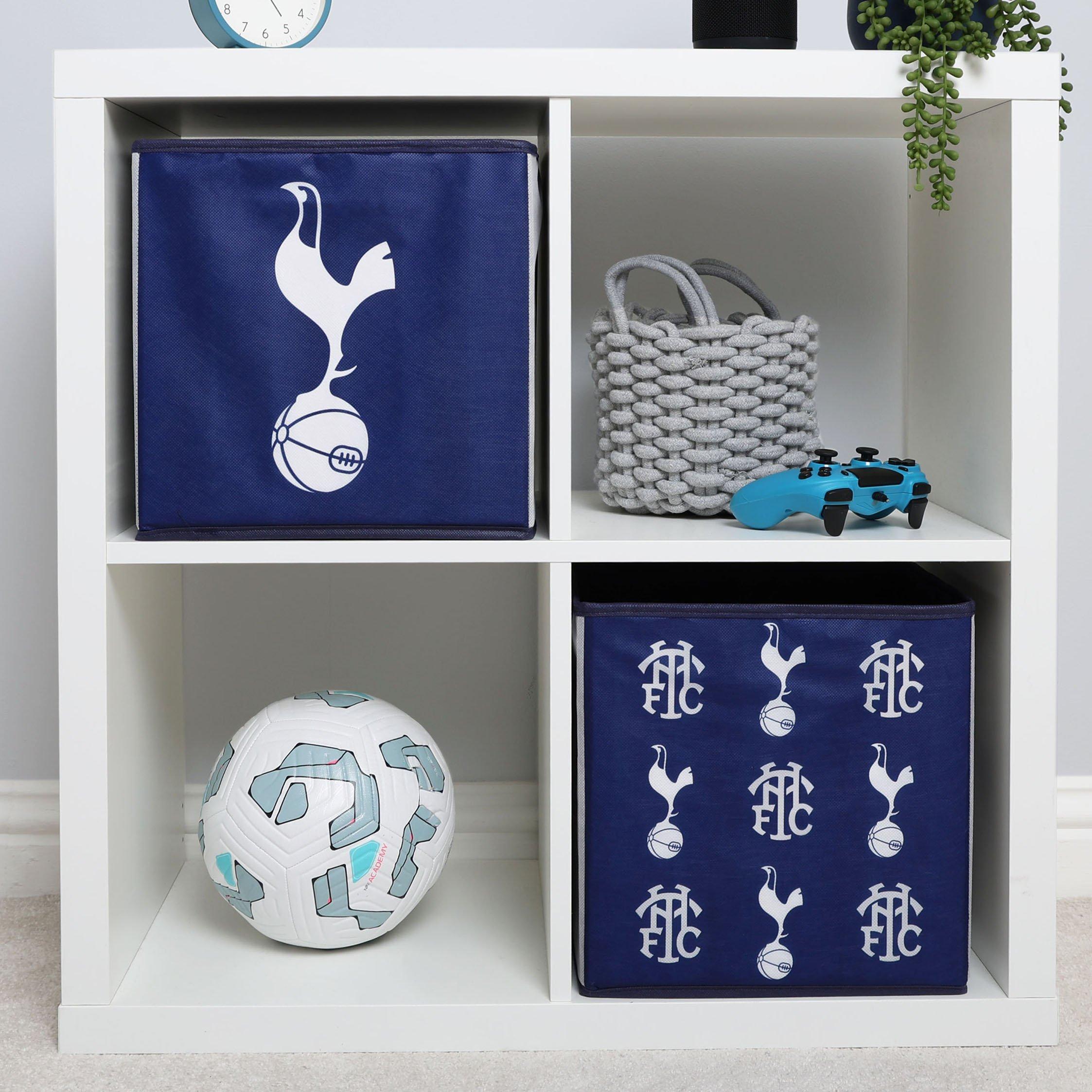 Blue - Tottenham Hotspur FC - Tottenham Hotspur Emblem Storage Cubes 2 Pack - 13