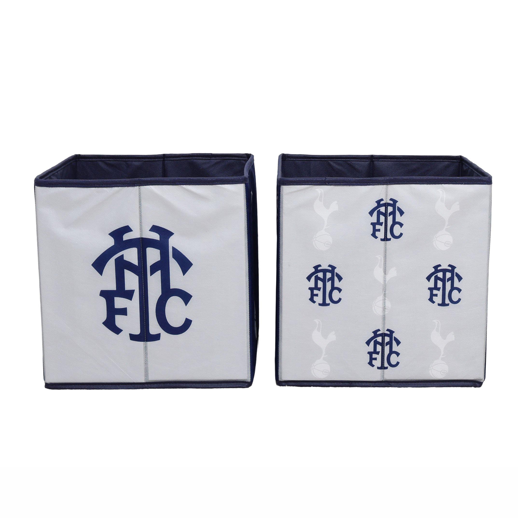 Blue - Tottenham Hotspur FC - Tottenham Hotspur Emblem Storage Cubes 2 Pack - 3