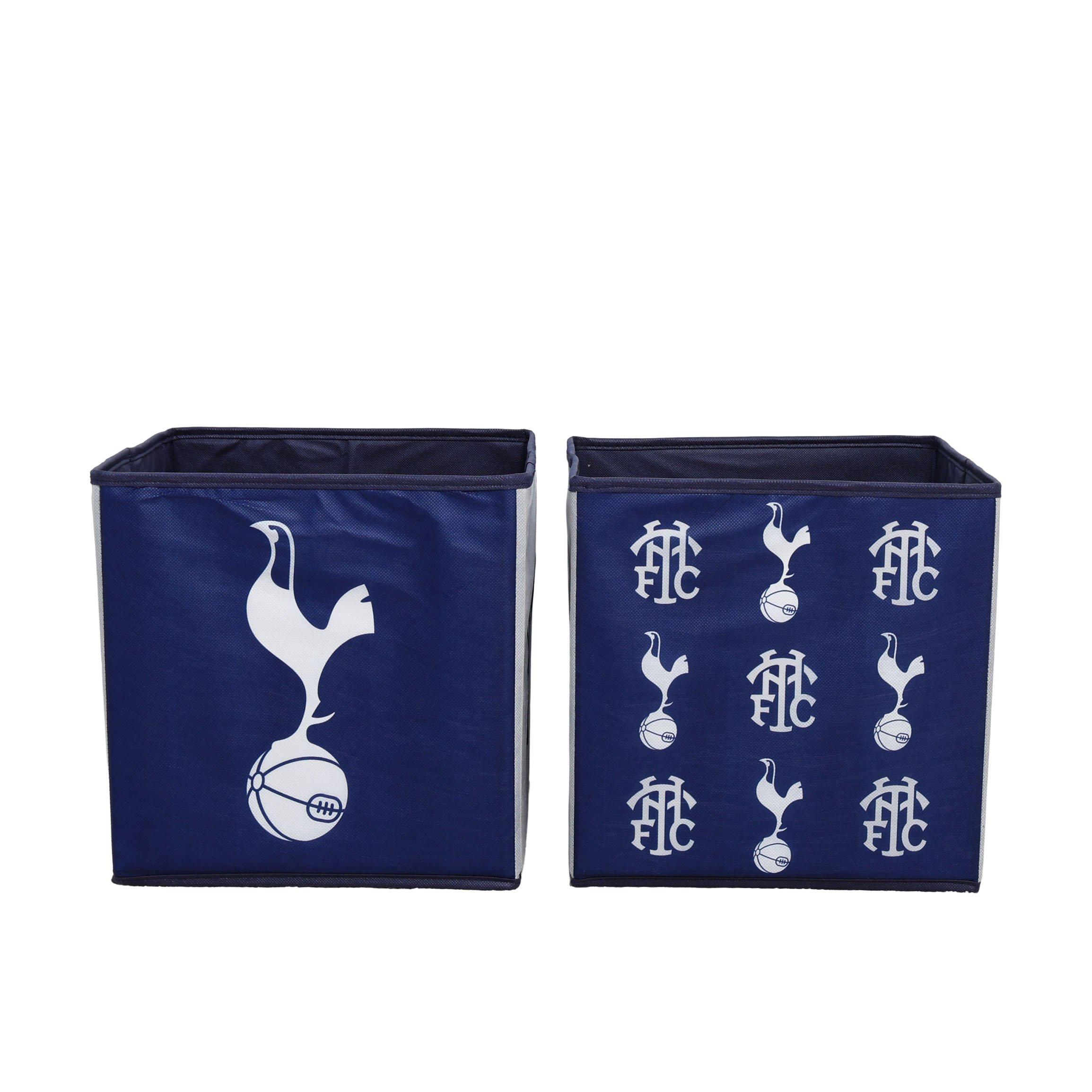 Blue - Tottenham Hotspur FC - Tottenham Hotspur Emblem Storage Cubes 2 Pack - 5