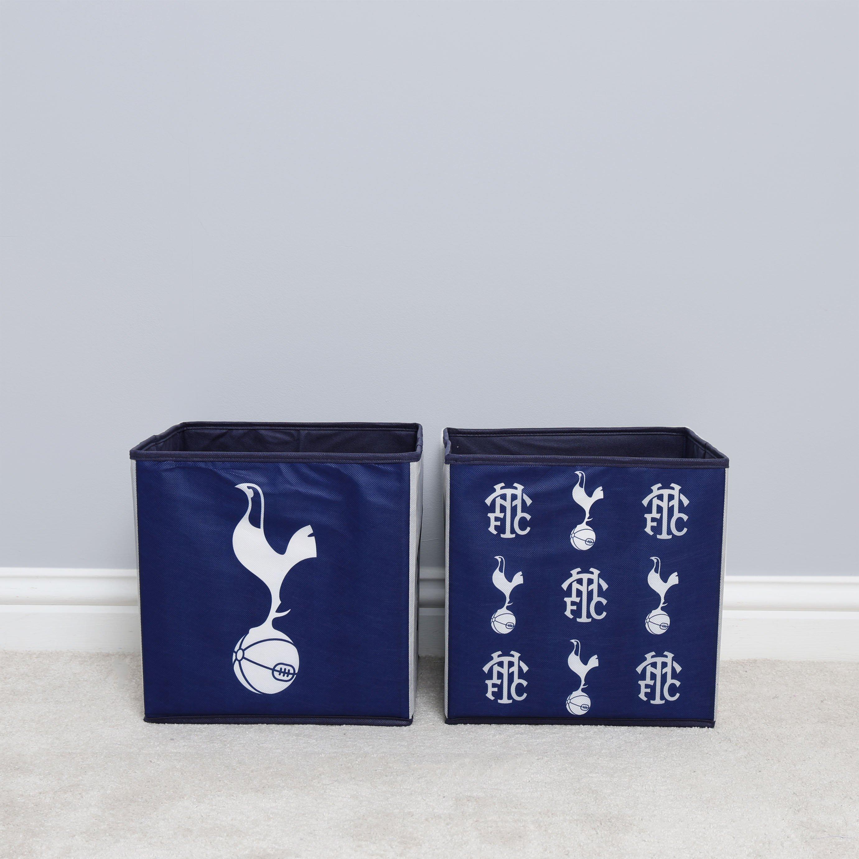 Blue - Tottenham Hotspur FC - Tottenham Hotspur Emblem Storage Cubes 2 Pack - 6