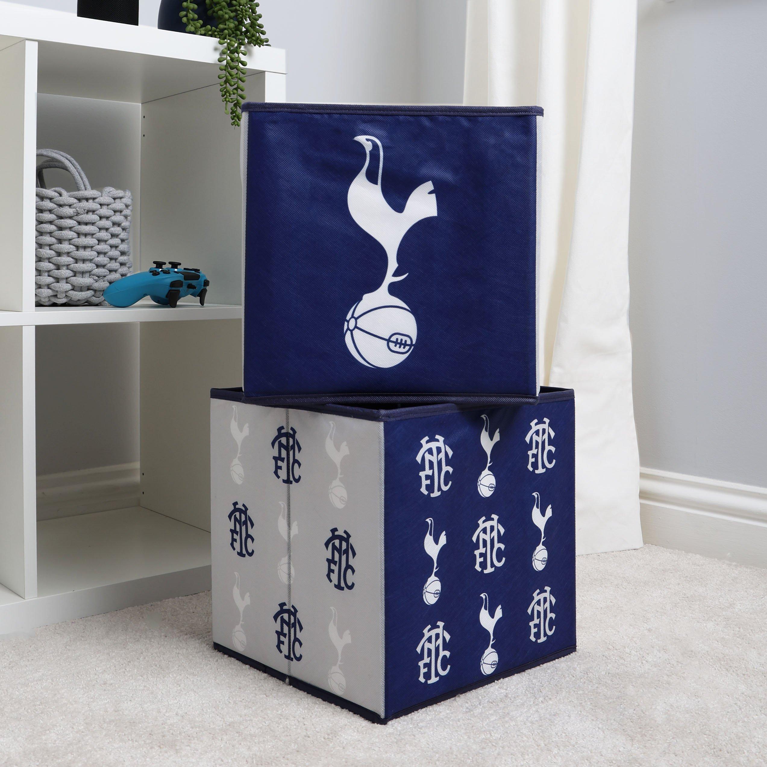 Blue - Tottenham Hotspur FC - Tottenham Hotspur Emblem Storage Cubes 2 Pack - 7