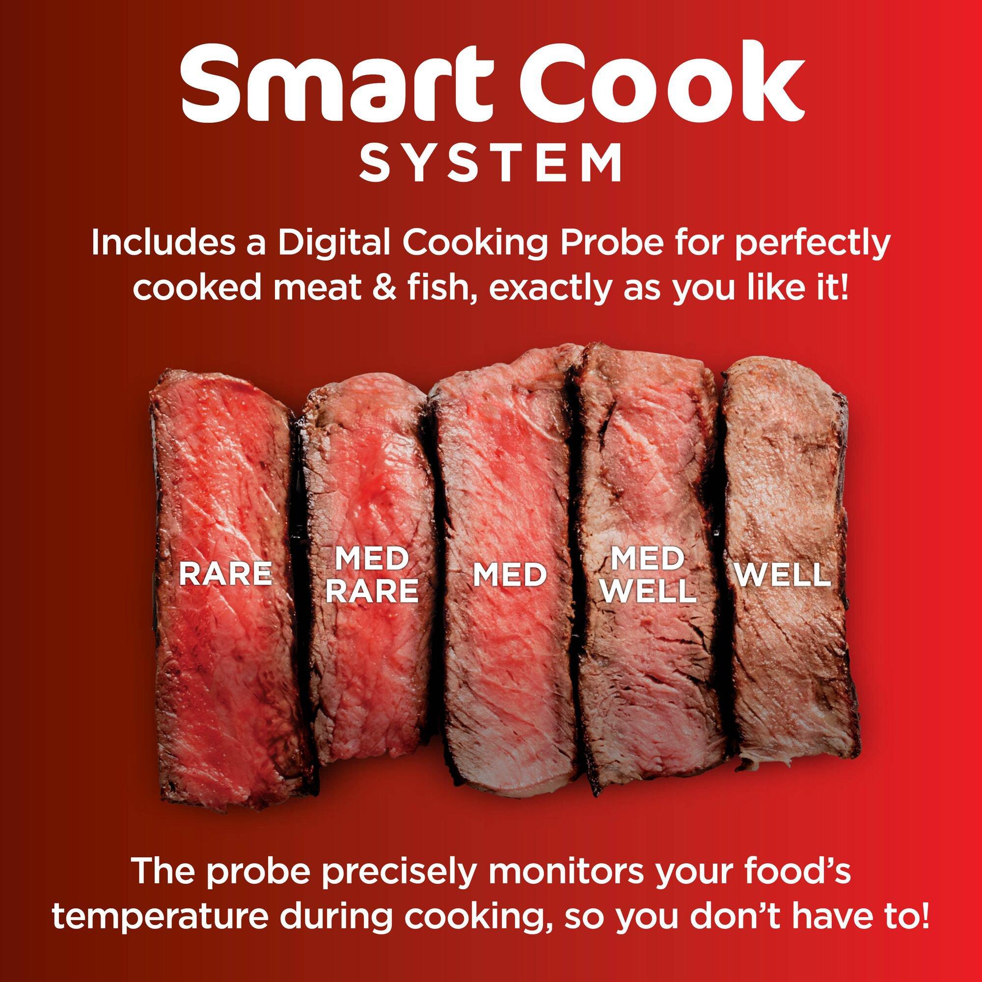 Black / Silver - Ninja - 5-in-1 Grill & Air Fryer EG351UK - 8