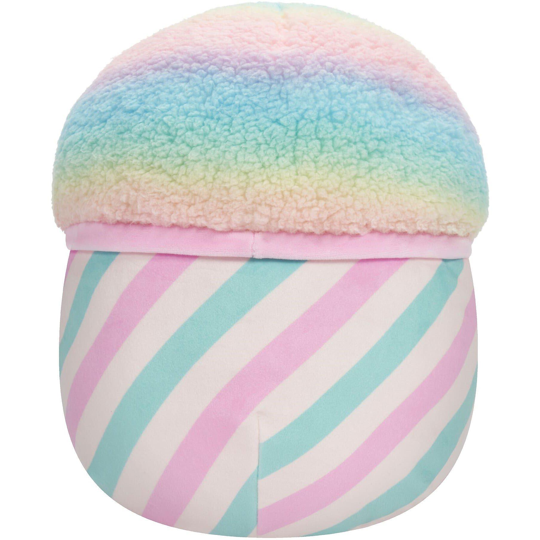 Mercadoria - Squishmallows - Squishmallows 12 in Bevin Pink Blue Cotton Candy - 5