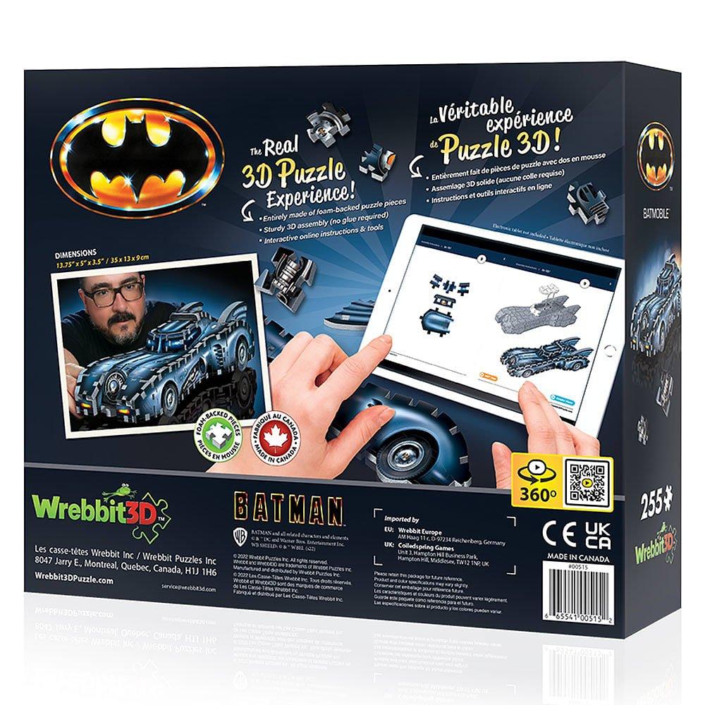 Merchandise - DC - Batman Batmobile 225pc 3D Puzzle - 2