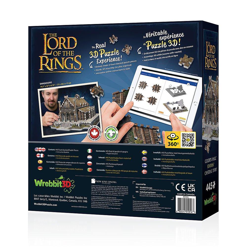 Merchandise - Lord of the Rings - The Lord of the Rings Edoras 445pc 3D Puzzle - 2