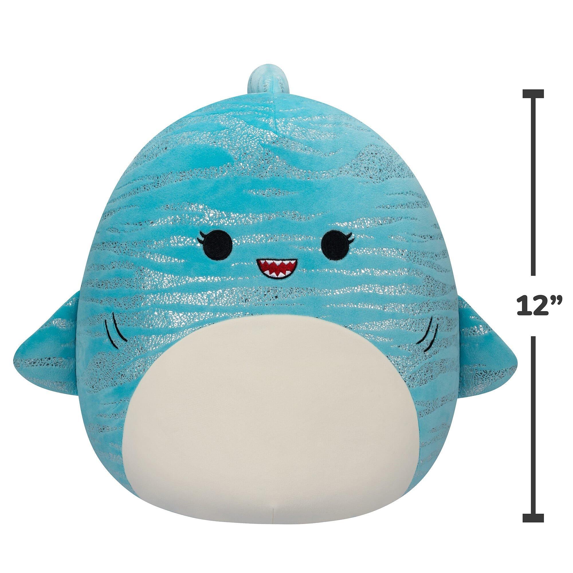 Merchandise - Squishmallows - 12in Lamar Blue Whale Shark - 6