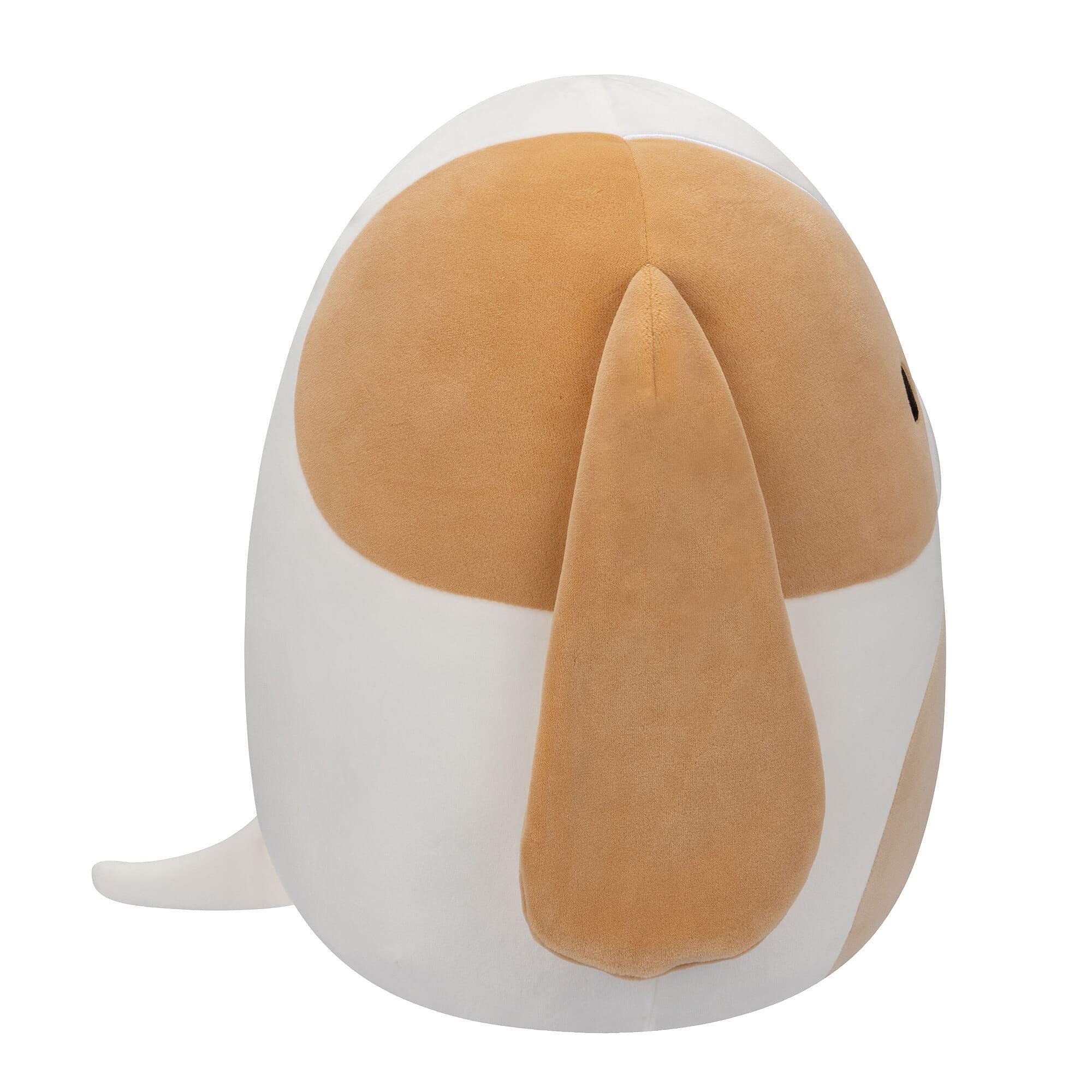 Merchandise - Squishmallows - 12in Adela Brown White Basset Hound - 2