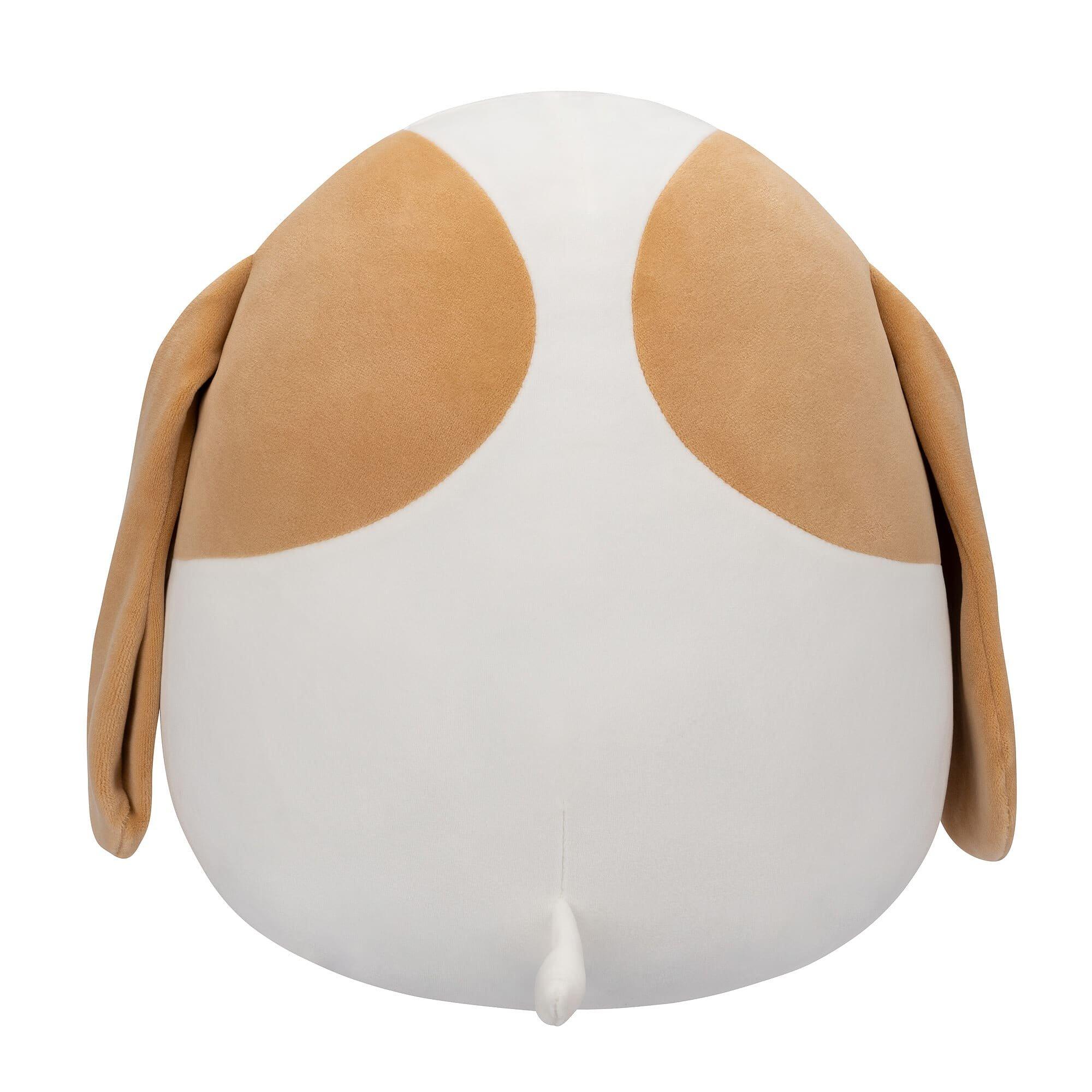 Merchandise - Squishmallows - 12in Adela Brown White Basset Hound - 4