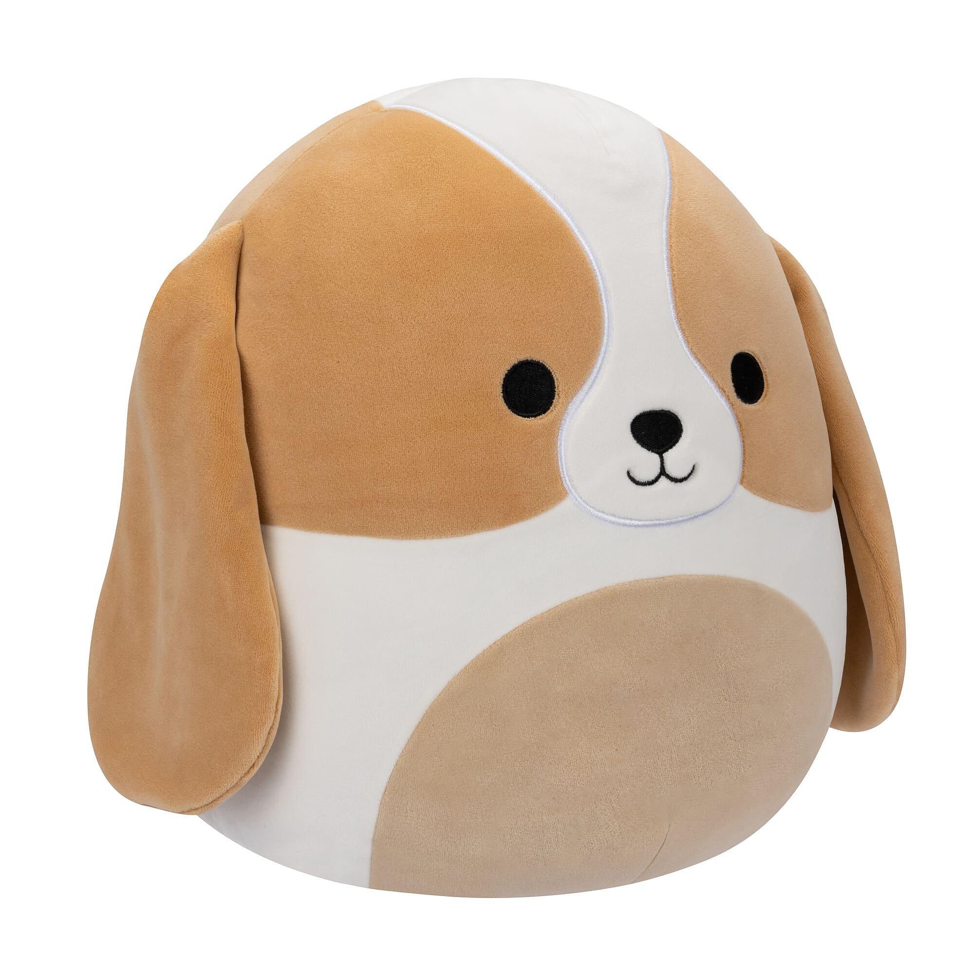 Merchandise - Squishmallows - 12in Adela Brown White Basset Hound - 5