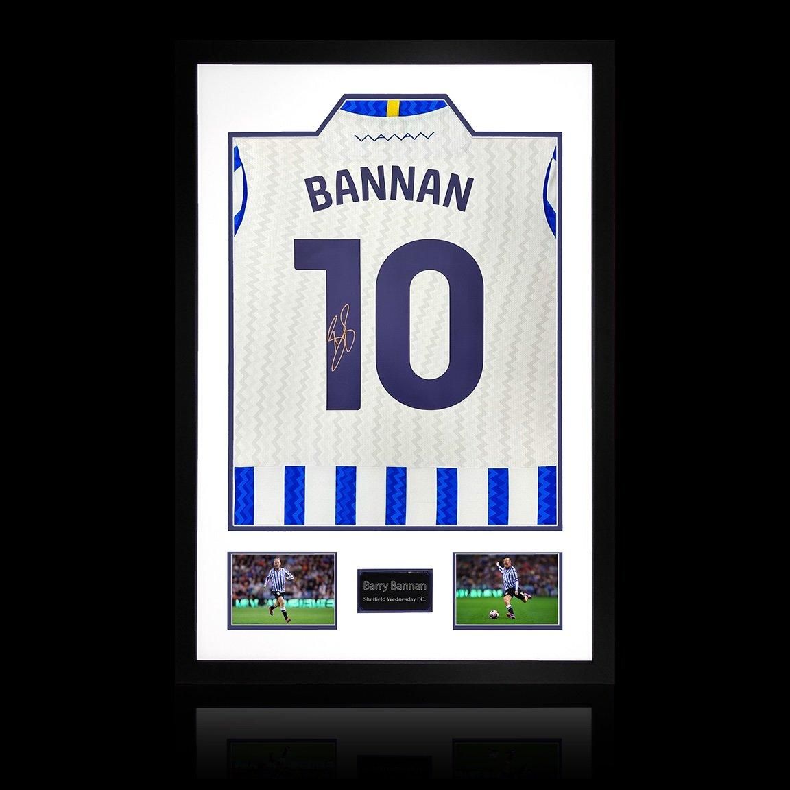 Blue - The Fan Cave - Barry Bannan Signed SheffieldWednesday 24/25 Shirt - 1