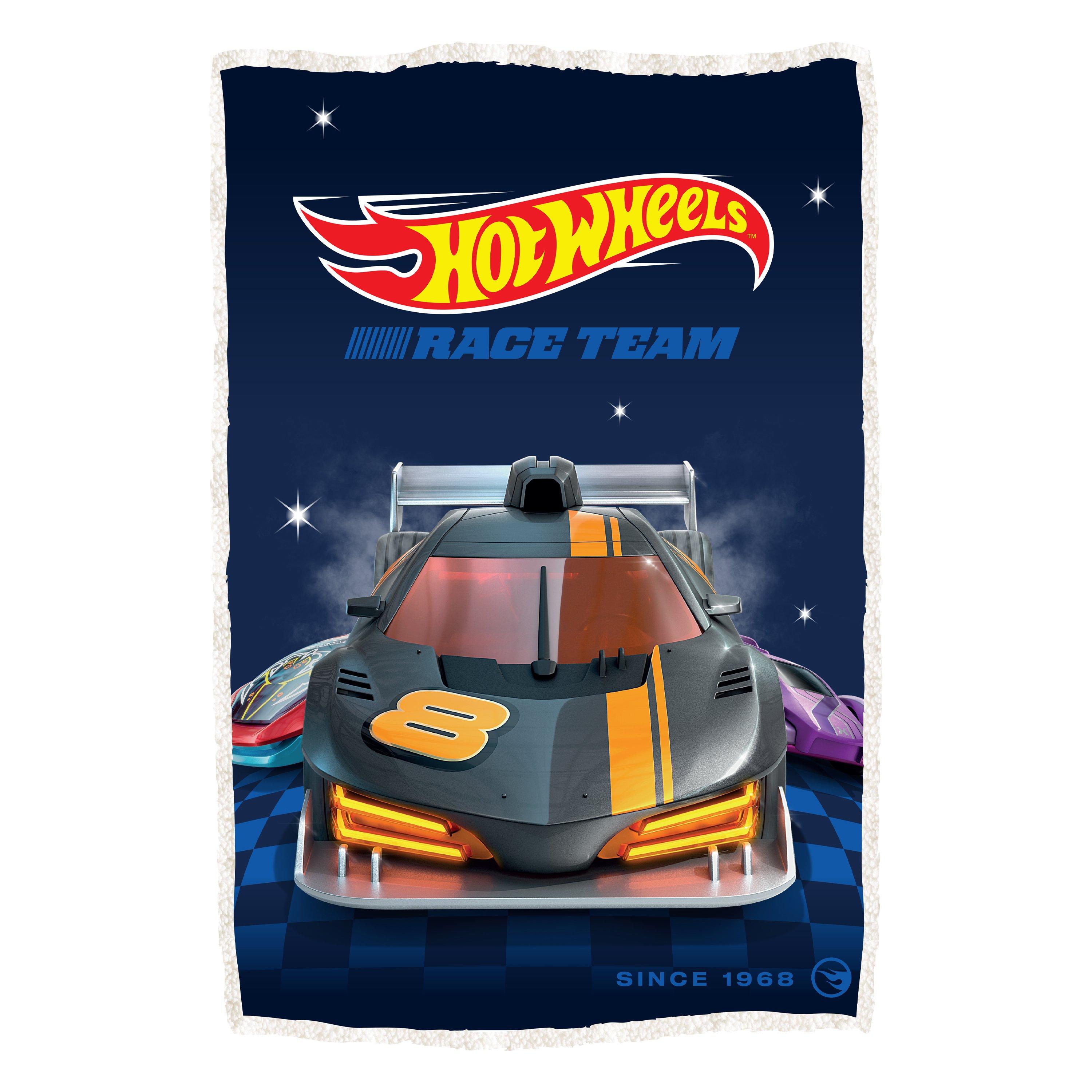 Multicolour - Hot Wheels - Hot Wheels Motorway Sherpa Back Fleece - 1