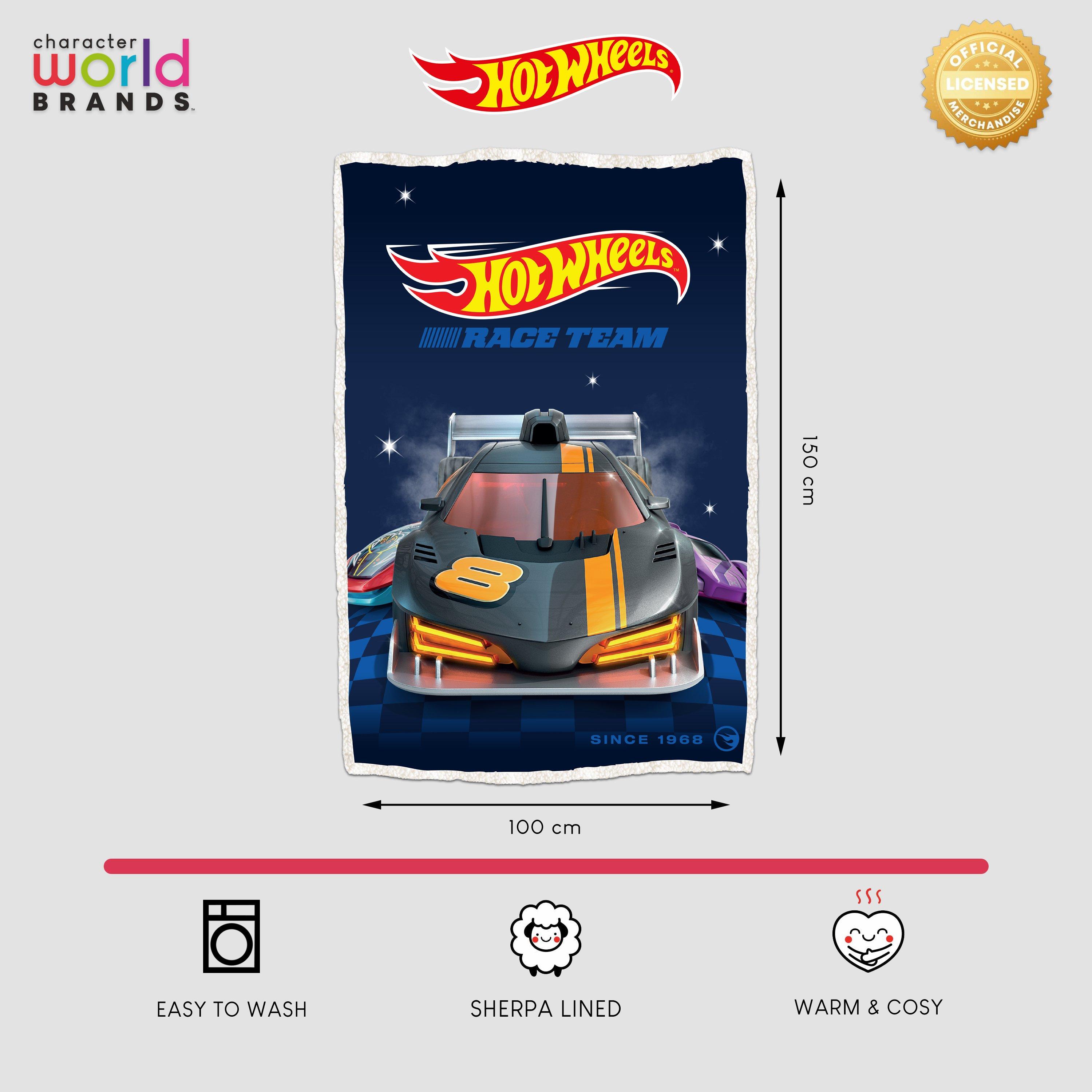Multicolour - Hot Wheels - Hot Wheels Motorway Sherpa Back Fleece - 8