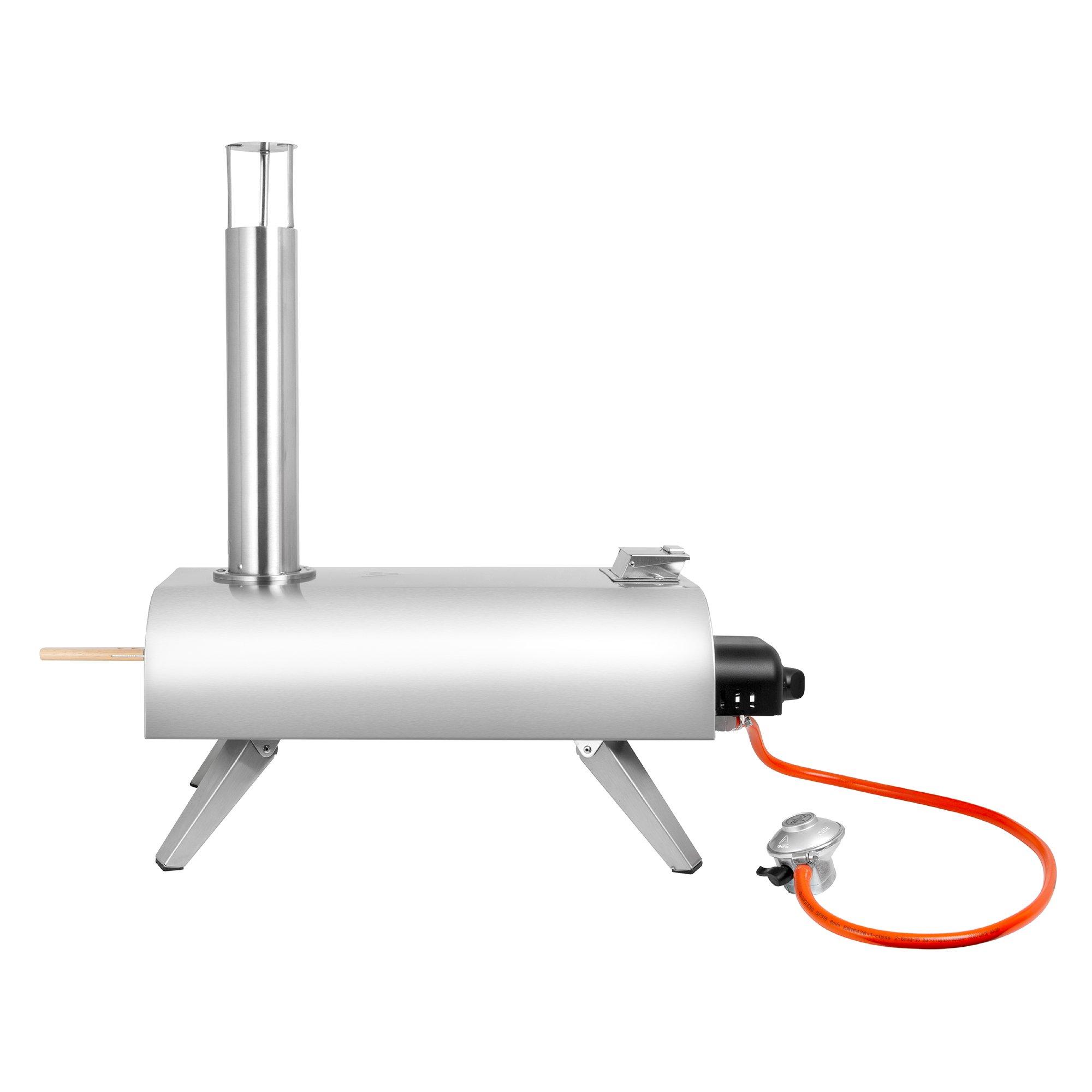 Stainless Steel - George Foreman - GFDFPO2SSPC 12 Multi-Fuel Powered Pizza Oven - 6