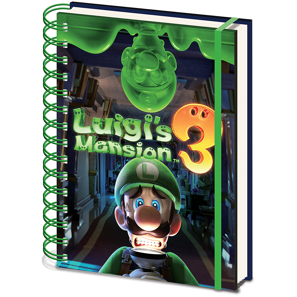 Marchandise - Super Mario - Luigi's Mansion 3 Notebook