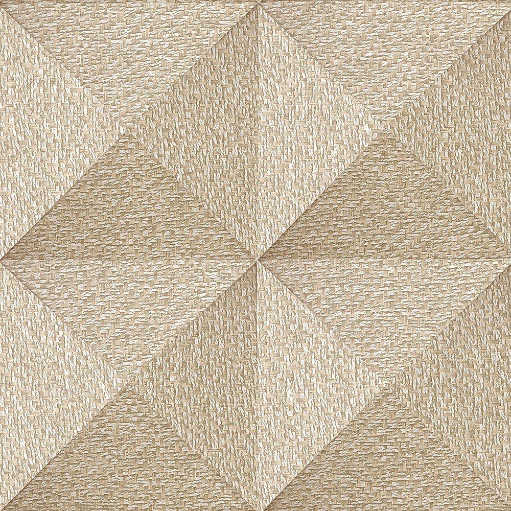Design Id  Did Weaved Cube Beige Wallpaper - Neutral