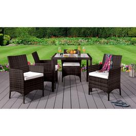 Comfy Living Square Table Bistro Set