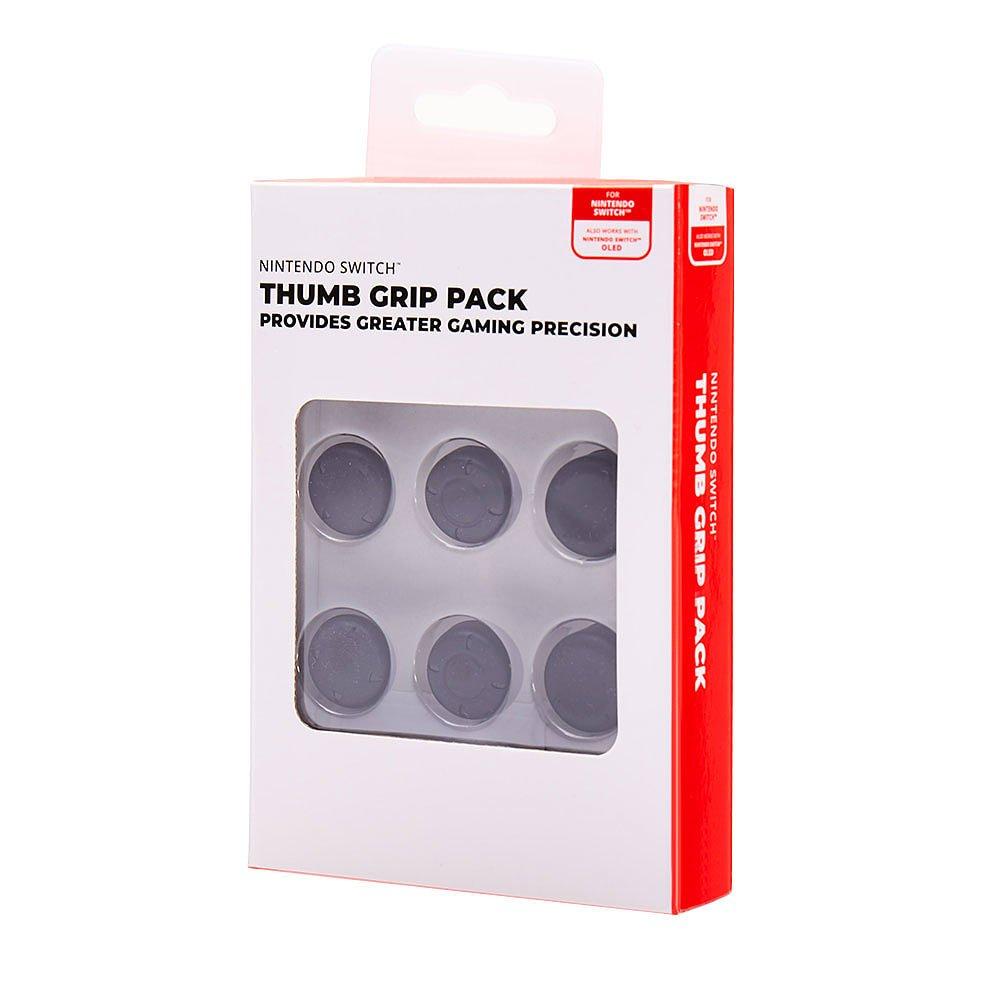 Black - Numskull - Thumb Grip Pack for Switch