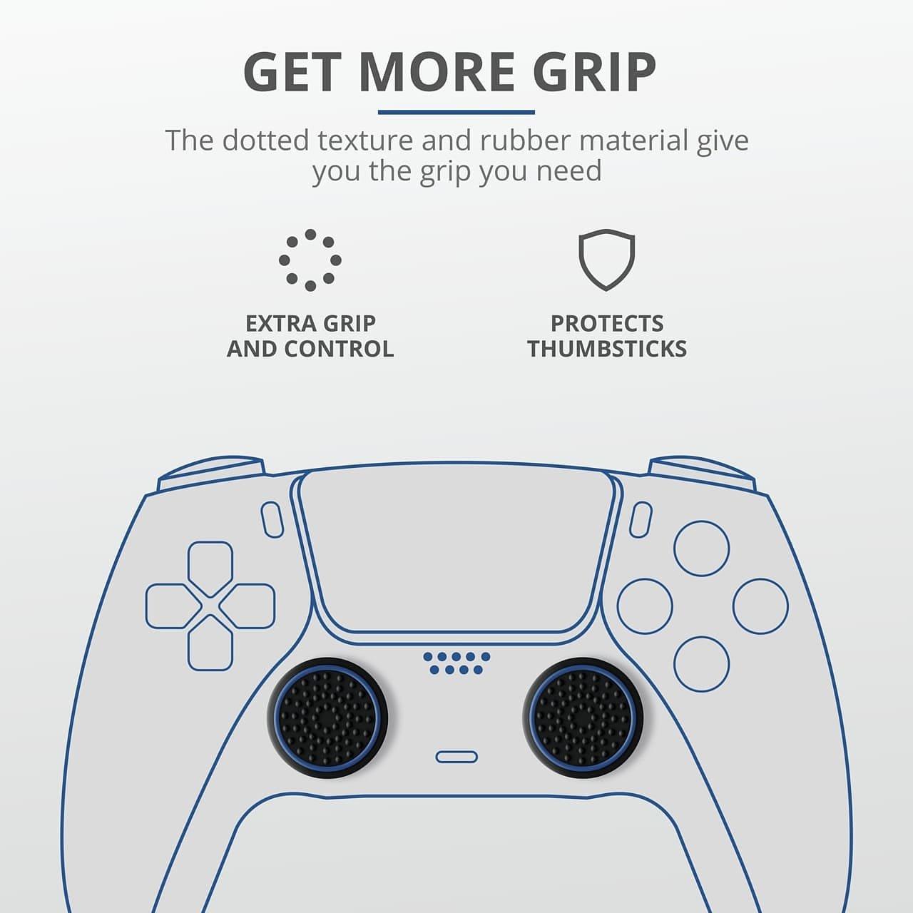 Multi - Trust - GXT266 Thumb Grips for PS5 - 3