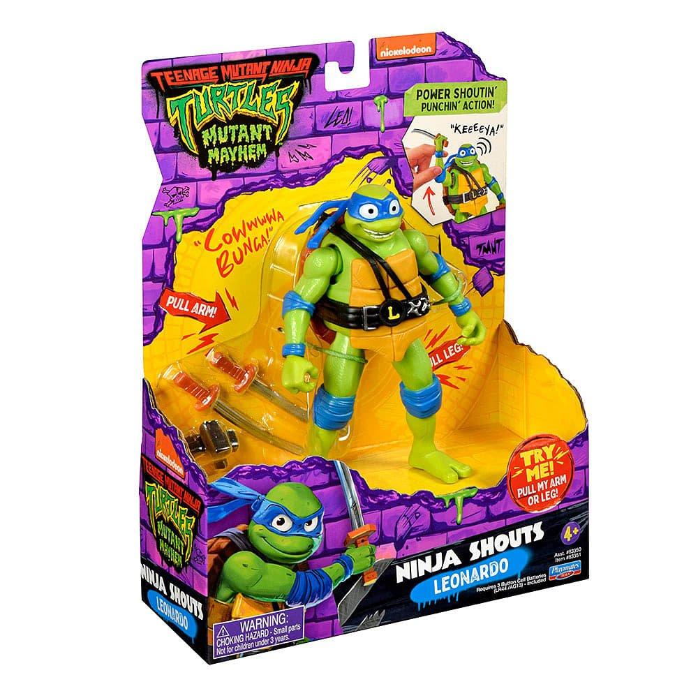 Multi Format An - Teenage Mutant Ninja Turtles - Mayhem Deluxe Ninja Shouts - Leonardo - 2