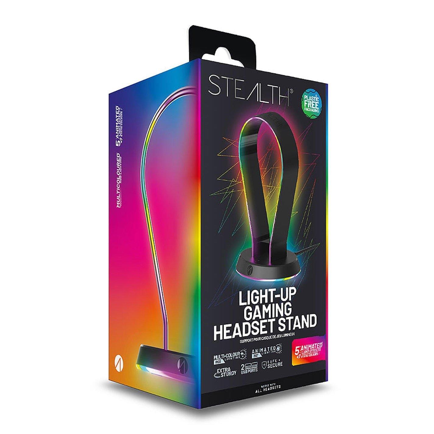 Multi-Formato - Stealth - Light Up Gaming Headset Stand - 2