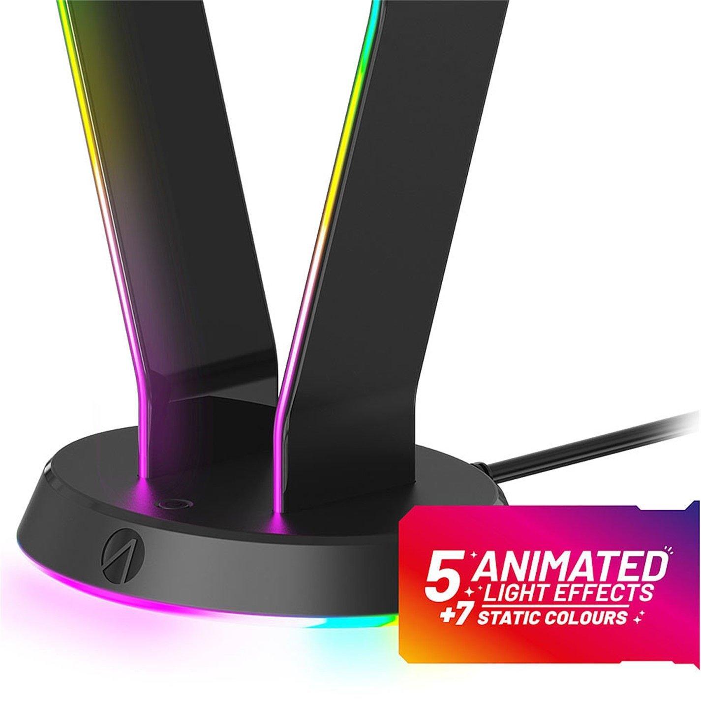 Multi-Formato - Stealth - Light Up Gaming Headset Stand - 5