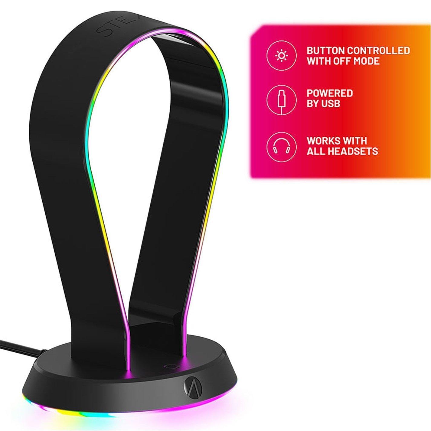 Multi-Formato - Stealth - Light Up Gaming Headset Stand - 7