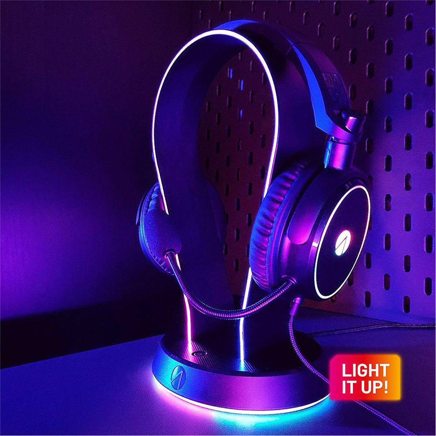 Multi-Formato - Stealth - Light Up Gaming Headset Stand - 8