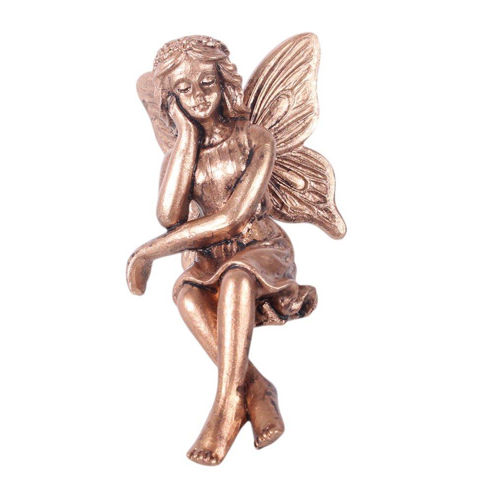 White - Something Different - Set of 2 Fairy Shelf Sitter Ornaments - 4