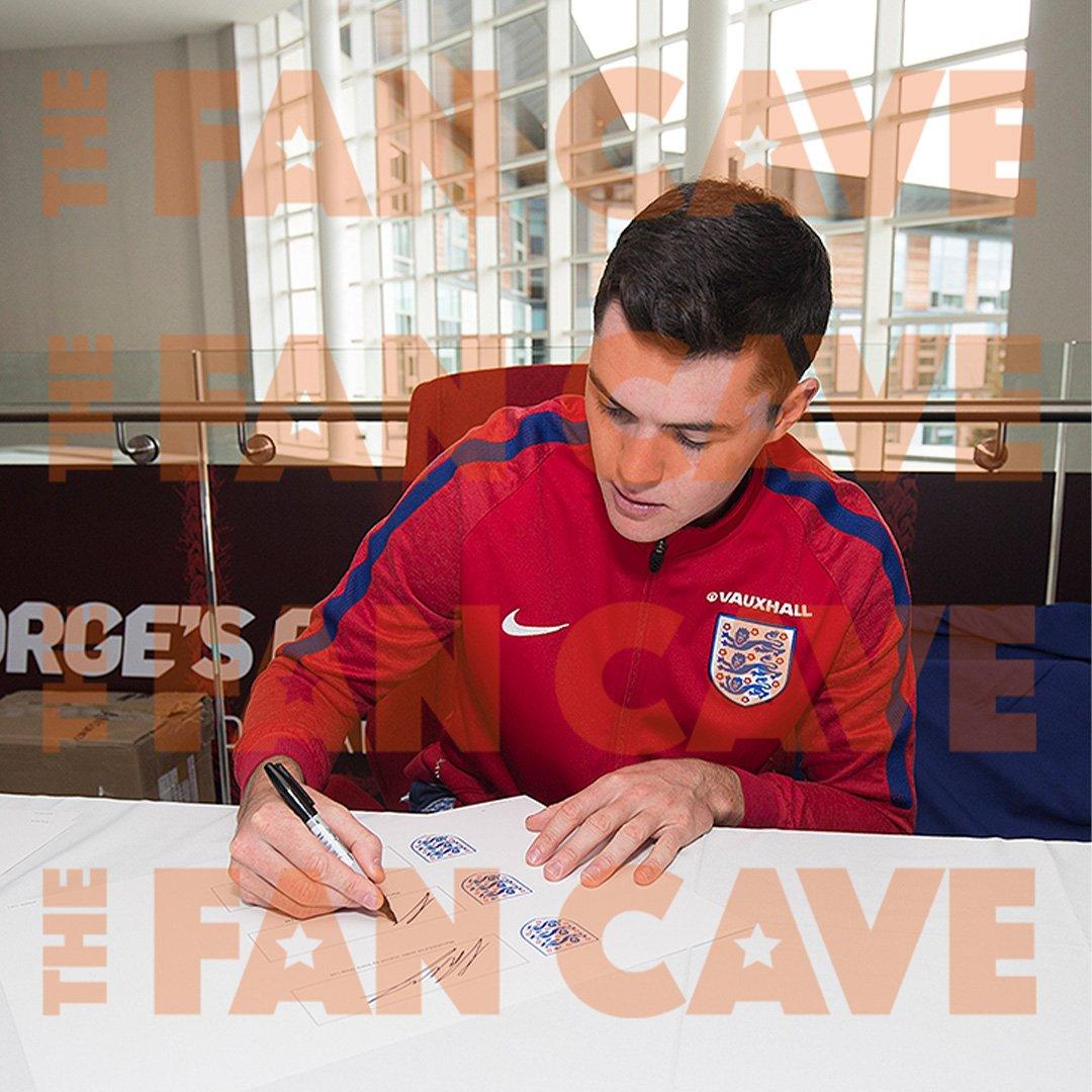 Blue - The Fan Cave - Michael Keane Signed Everton Plaque Iconic Frame I - 2