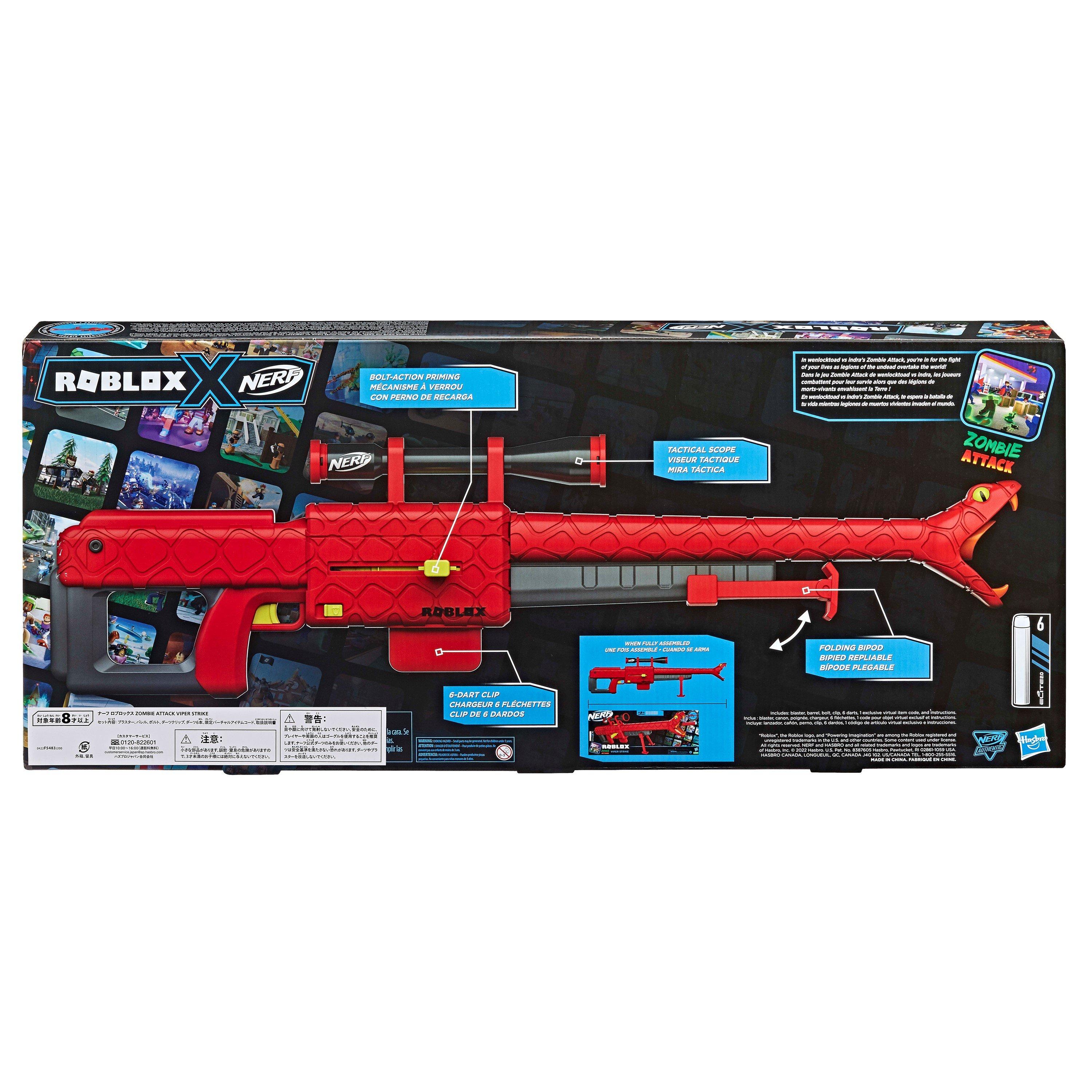 Merchandise - Nerf - Roblox Zombie Attack: Viper Strike Blaster - 2