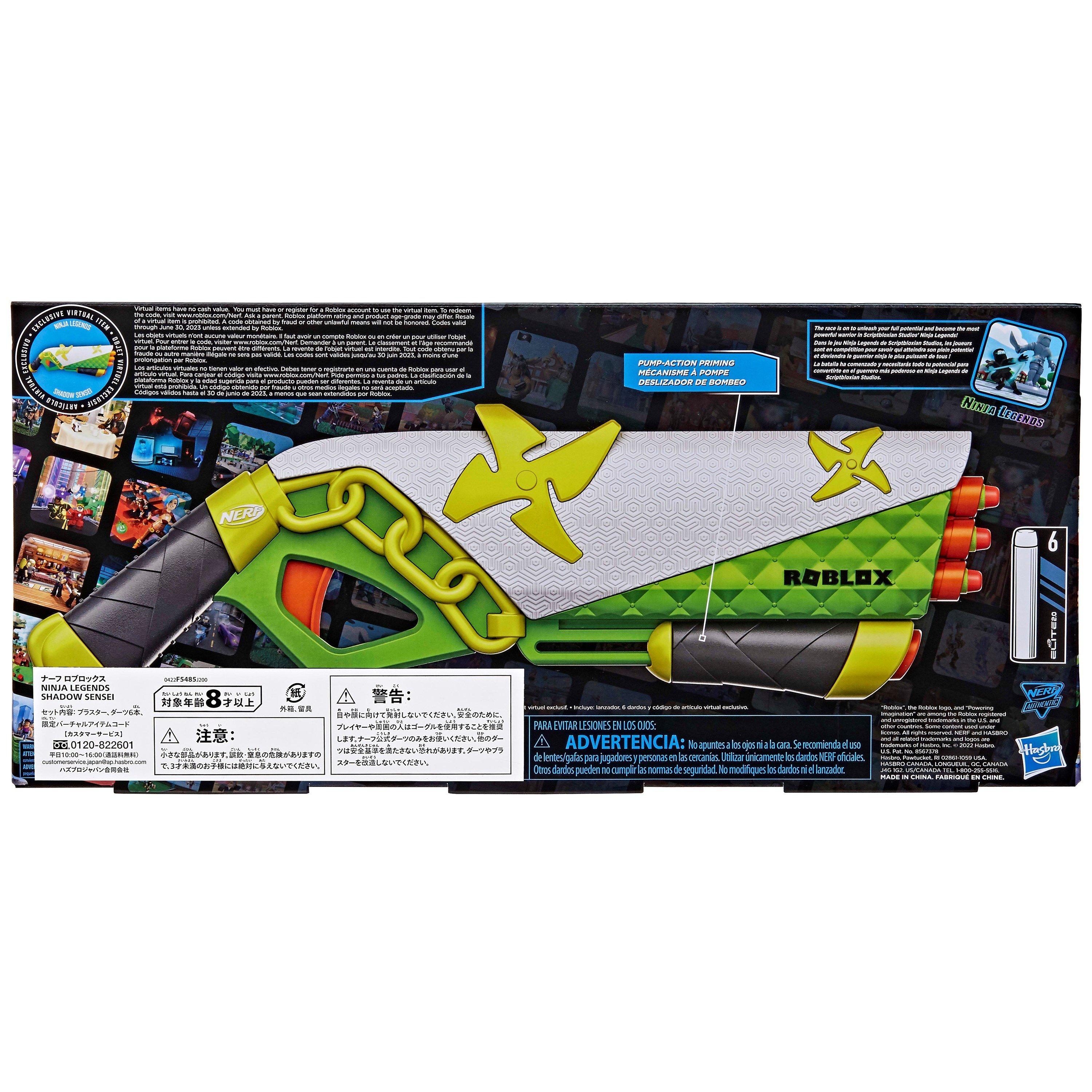Merchandise - Nerf - Roblox Ninja Legends: Shadow Sensei Blaster - 2