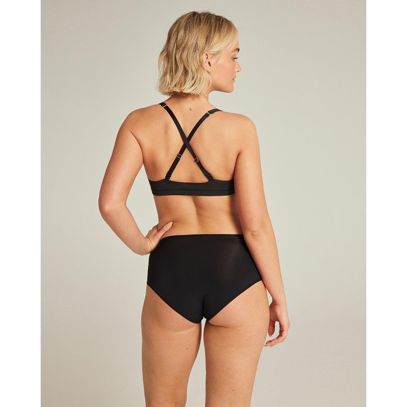 Black - Nudea - SCOOP NECK BRALETTE SECOND SKIN STRETCH - 3