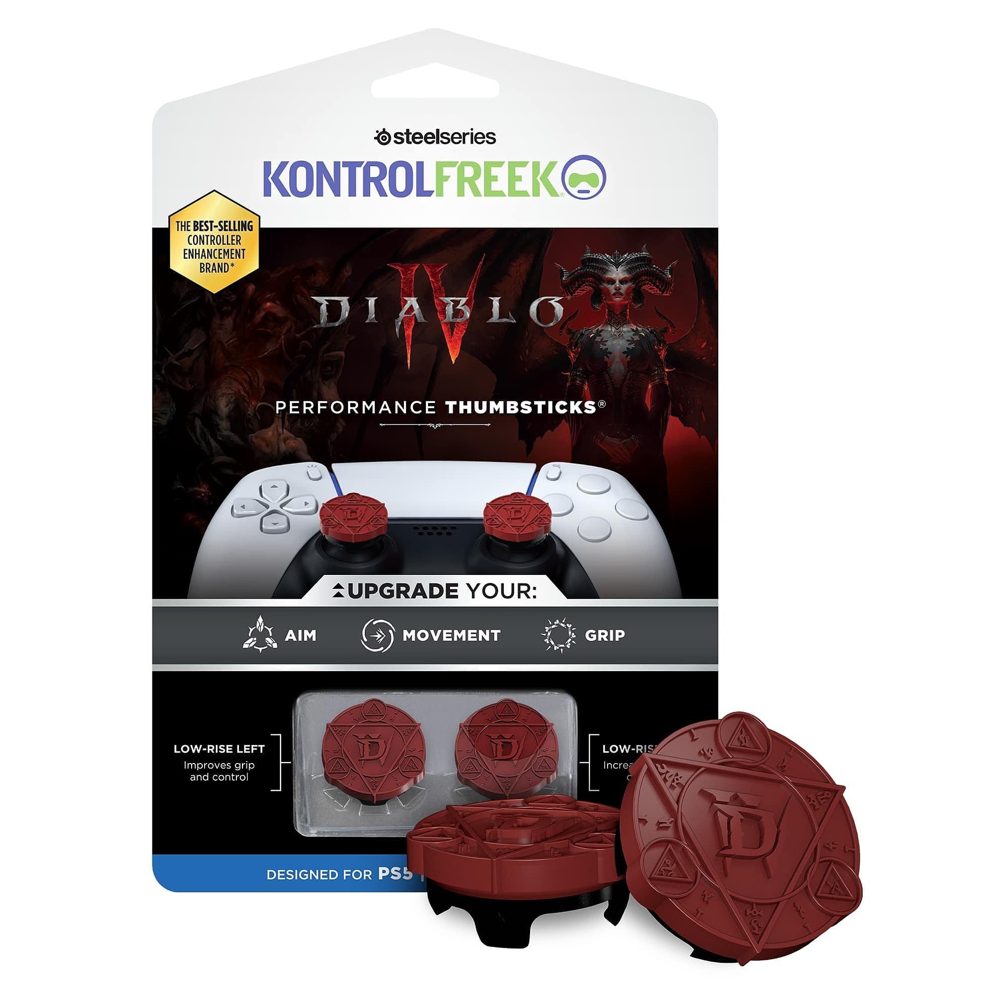 Rood - KontrolFreek - Diablo IV Thumbsticks for PS5 - 2