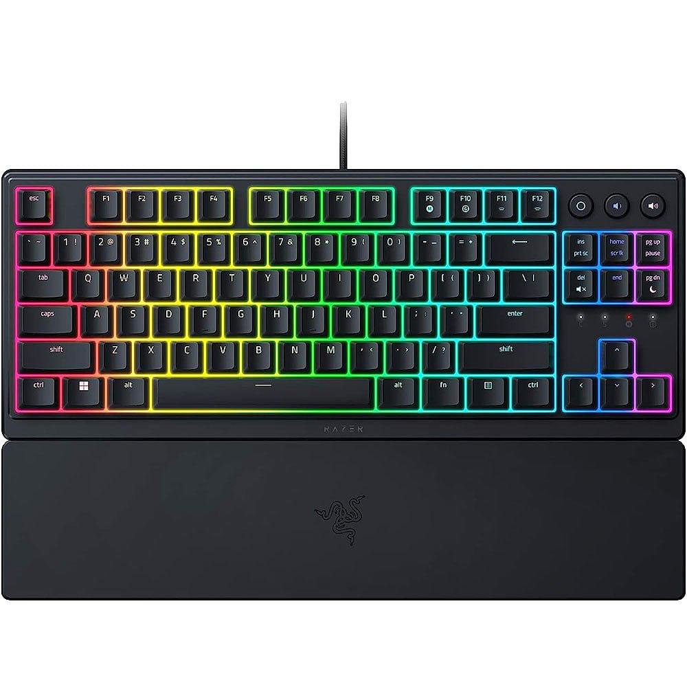 Zwart - Razer - Ornata V3 Tenkeyless Gaming Keyboard - 1