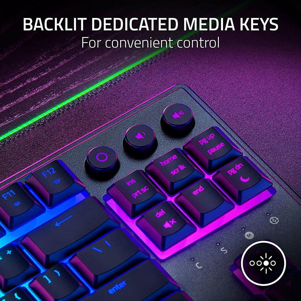 Zwart - Razer - Ornata V3 Tenkeyless Gaming Keyboard - 5