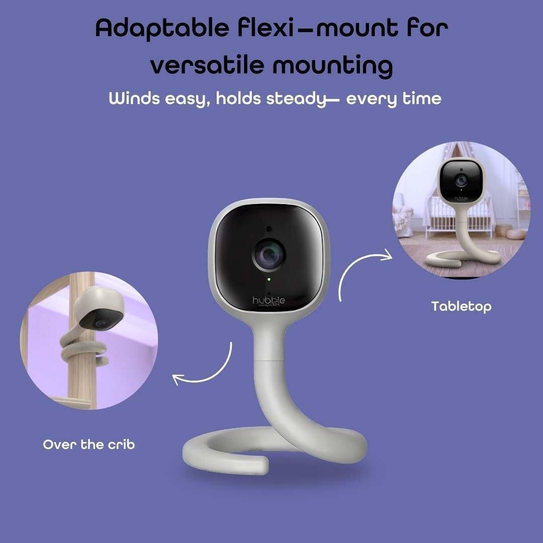 White - Hubble - Go Baby AI Smart Cam - 4