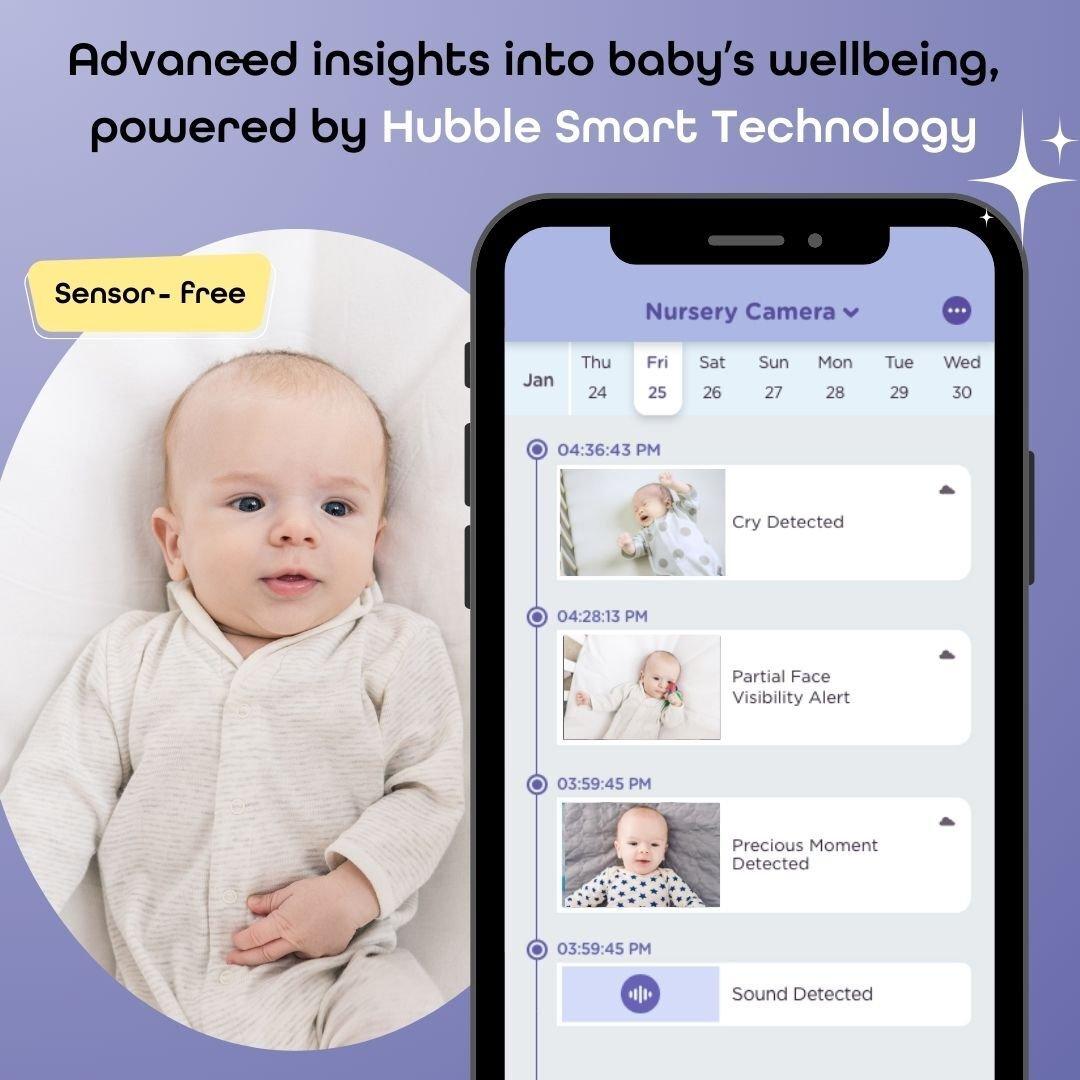 White - Hubble - Go Baby AI Smart Cam - 7
