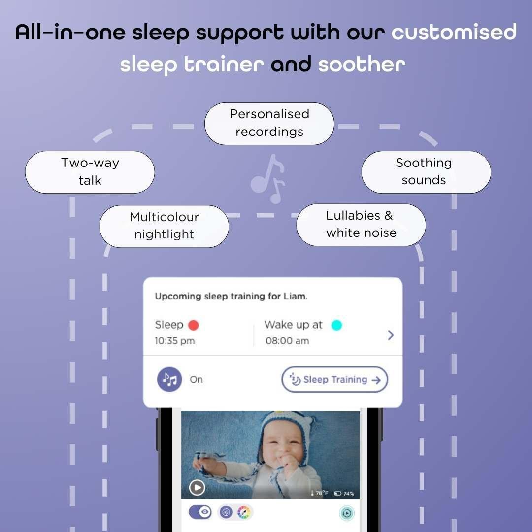 White - Hubble - Go Baby AI Smart Cam - 10