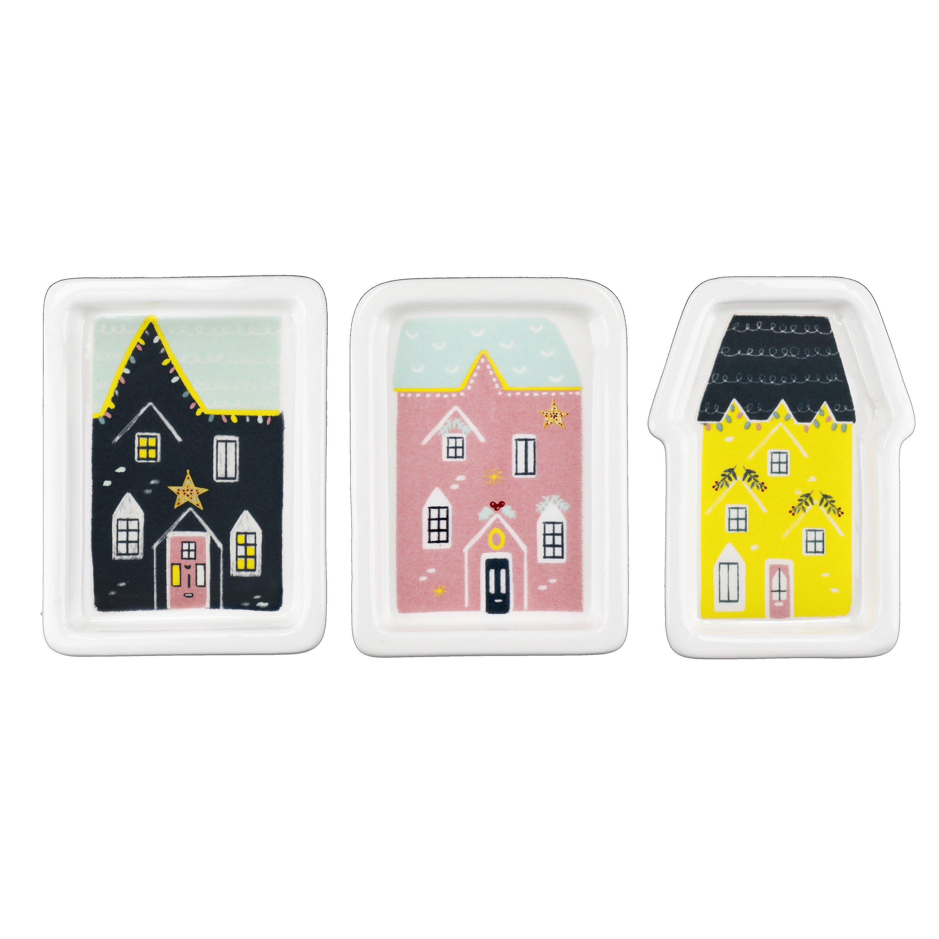 Mixed - KitchenCraft - The Nutcracker Collection 3pc Decorative Plate Set - 1